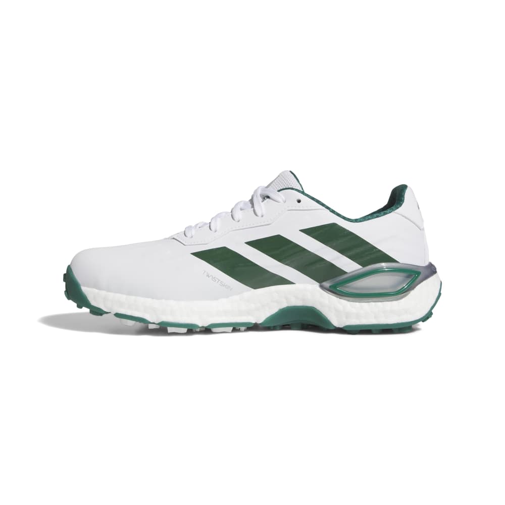 adidas Codechaos 27 Golf Shoes - White / Collegiate Green / Silver Met - adidas