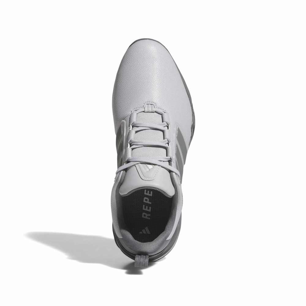 adidas Adipower GORE-TEX Waterproof Spiked Golf Shoes - Grey Two / Iron Metallic - adidas