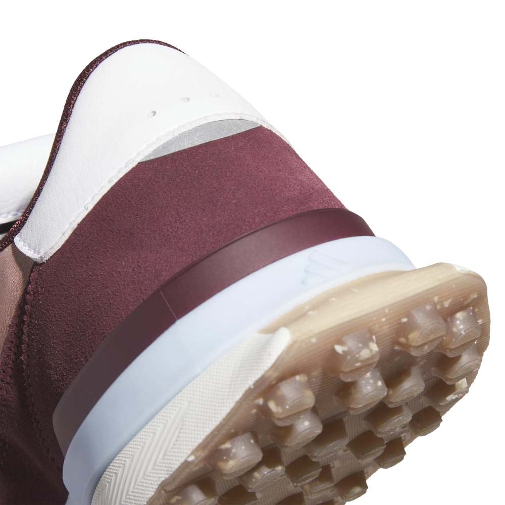 adidas S2G Tex Spikeless Golf Shoes - Maroon / White / Crystal Sky - adidas