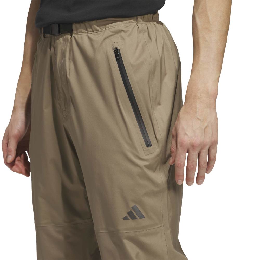 adidas Golf Climaproof+ Waterproof Trousers - Khaki Six