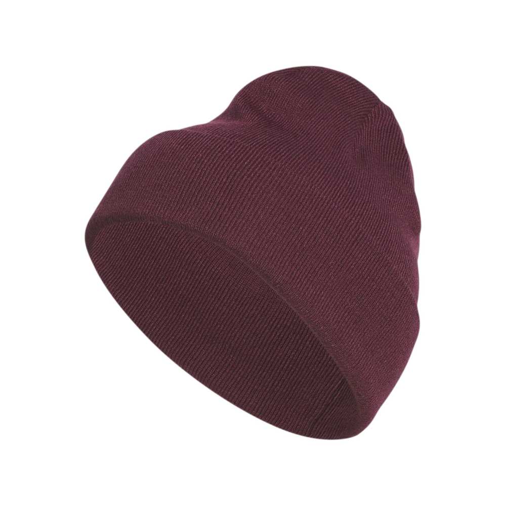 adidas Crest Rib Golf Beanie - Maroon