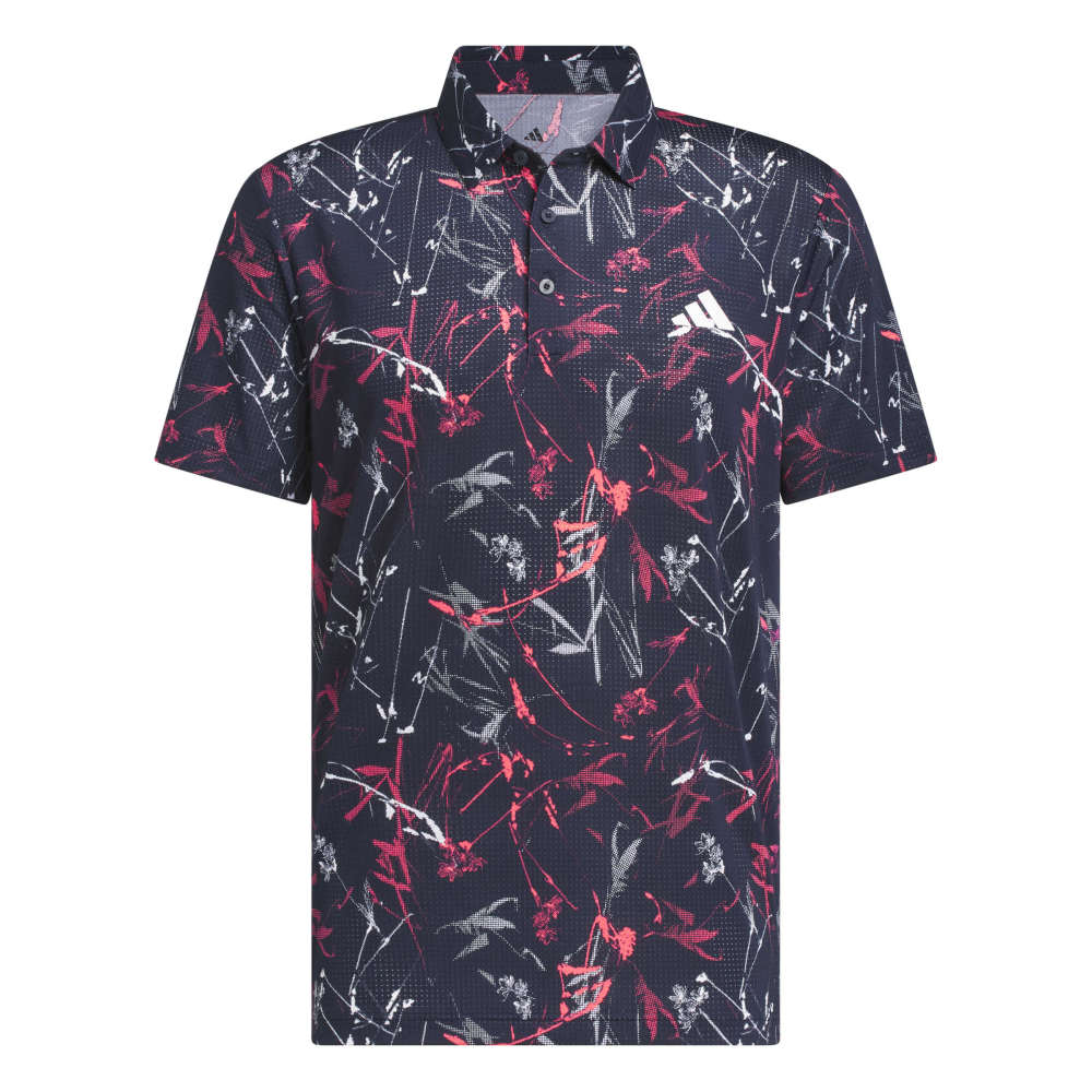 adidas Ultimate365 Mesh Golf Polo Shirt - Collegiate Navy - adidas