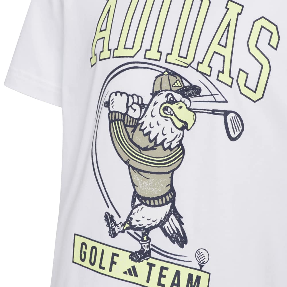 adidas Junior Mascot T-Shirt - White