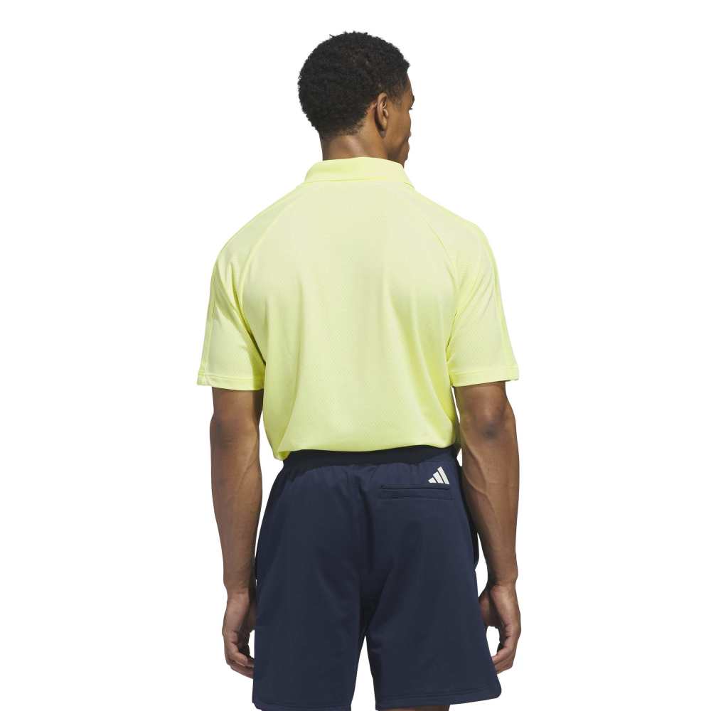 adidas BTC Climacool Golf Polo Shirt - Frozen Lemon