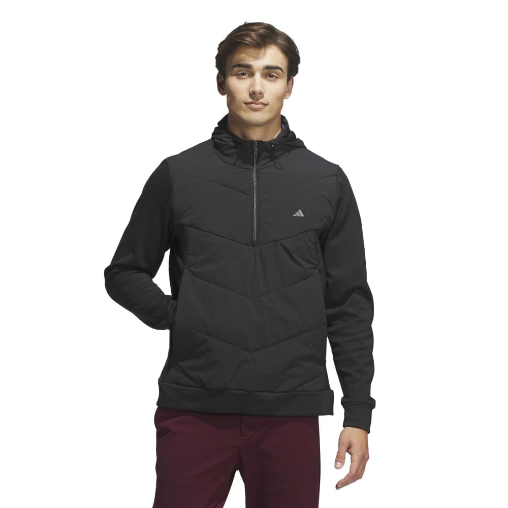 adidas Golf Ultimate365+ Quilted Anorak - Black - adidas