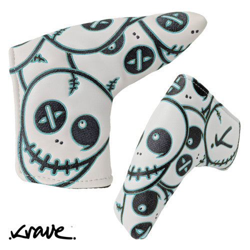 Krave 'Arctic Stacked' Blade Putter Headcover