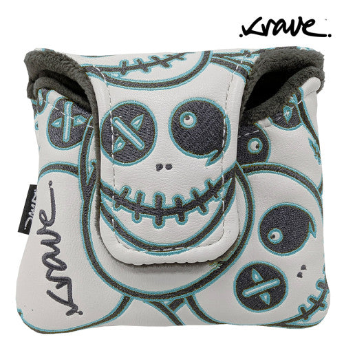 Krave 'Arctic Stacked' Mallet Putter Headcover