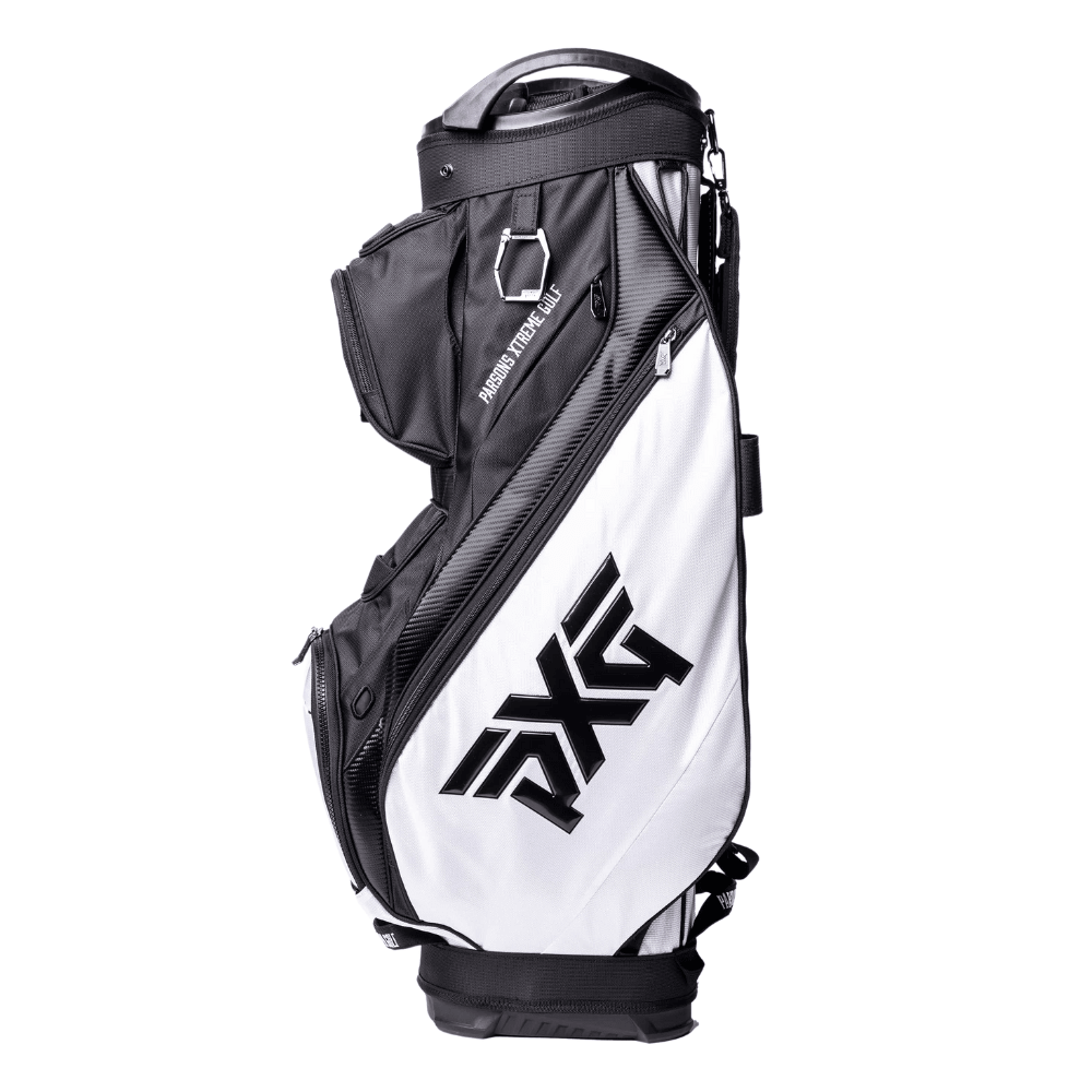 PXG Lightweight Cart Bag - White/Black - PXG
