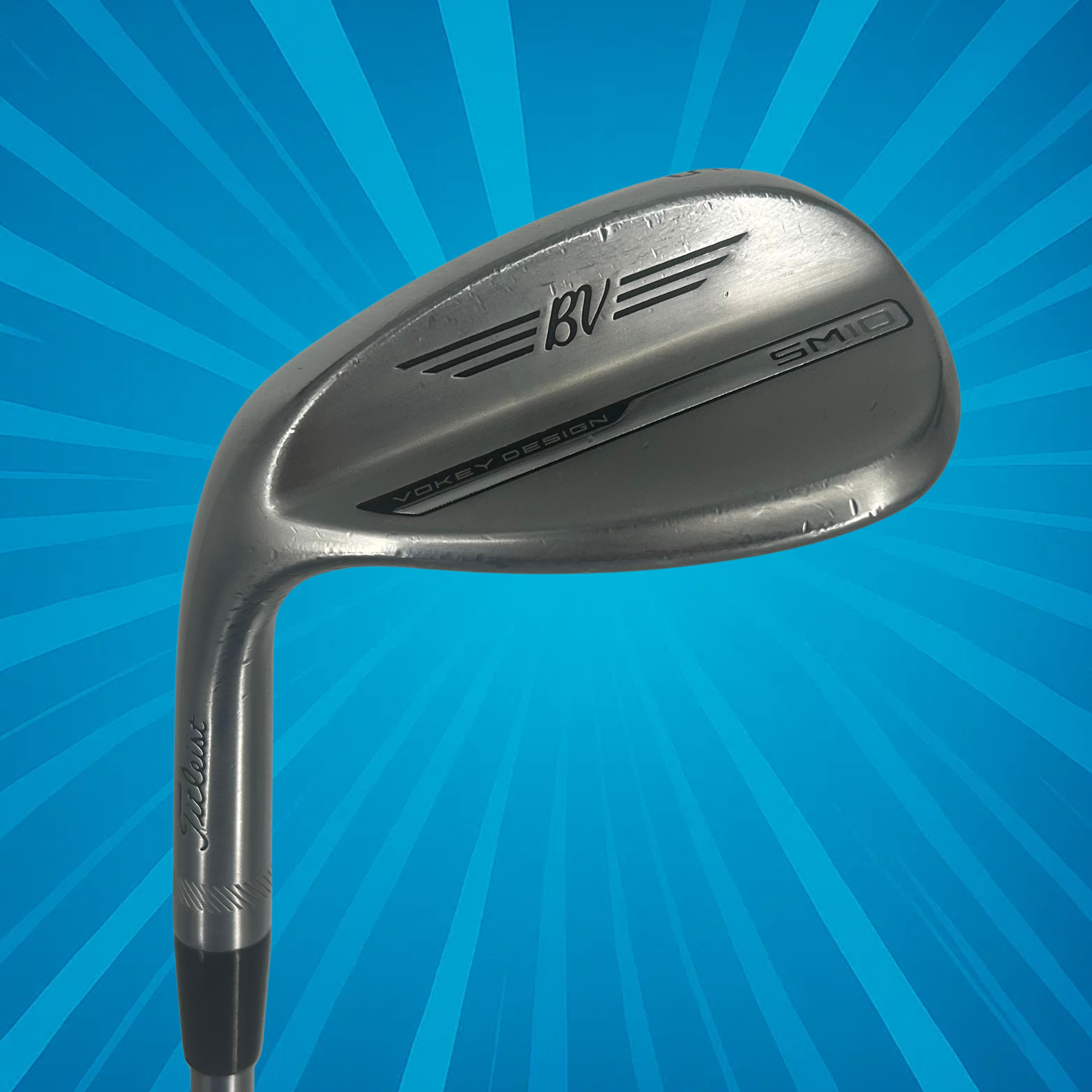 Titleist Vokey SM10 Left Handed Lob Wedge / 58 Degree K Grind / FUBUKI MV Series Regular Flex Shaft