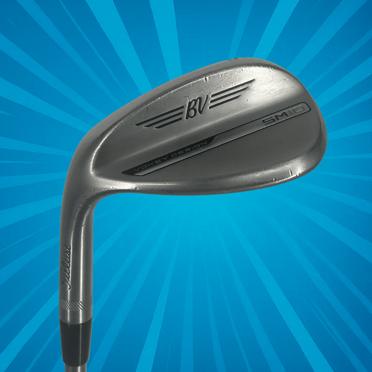 Titleist Vokey SM10 Left Handed Lob Wedge / 58 Degree K Grind / FUBUKI MV Series Regular Flex Shaft - Titleist