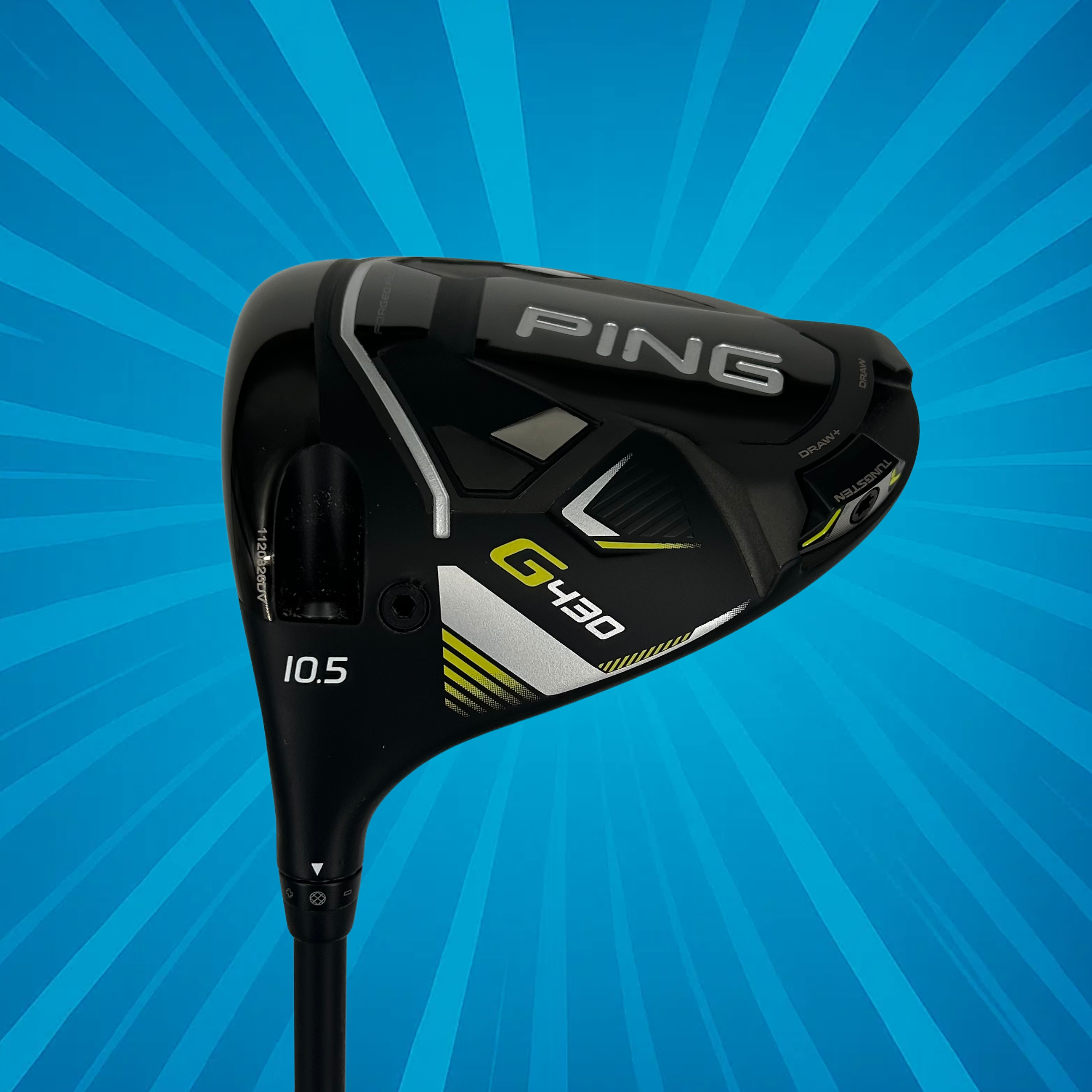 Ping G430 Max Left Handed Driver / 10.5 Degree / ALTA CB 55 R / Regular Flex Shaft