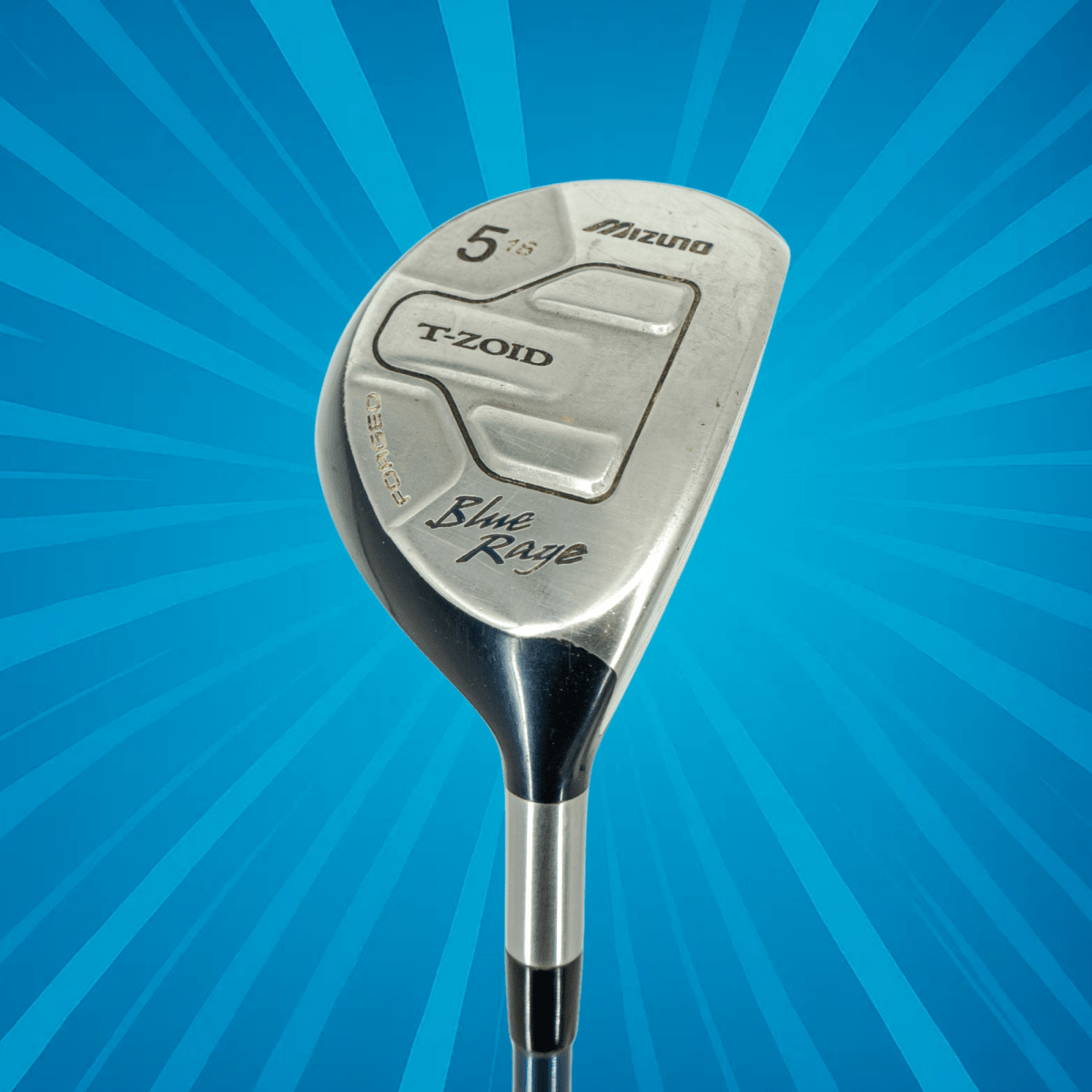 Mizuno T - Zoid Blue Rage 5 Wood / 18 Degree / Exsar Platinum 65g Regular Shaft - Mizuno