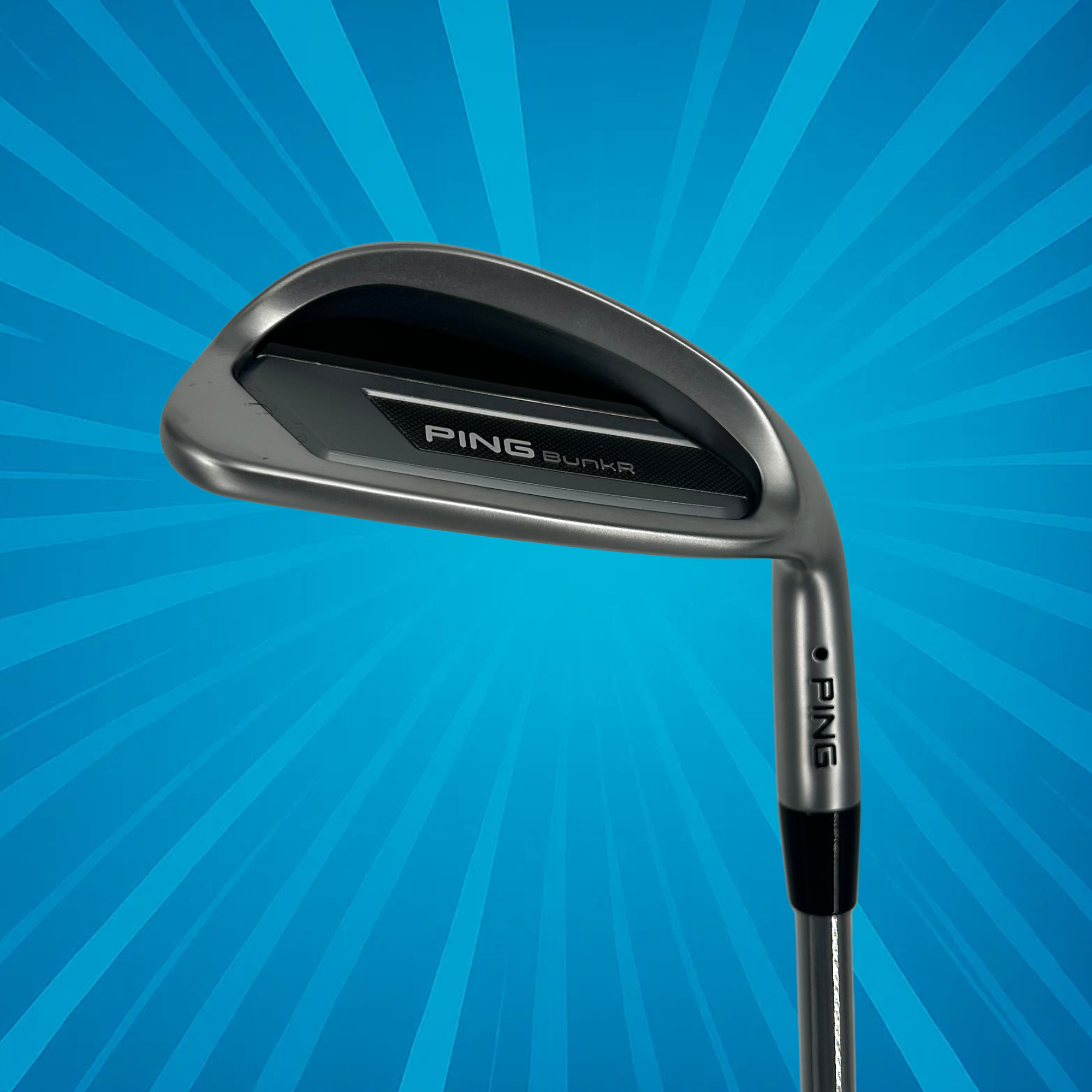 PING BunkR Lob Wedge / 64 Degree / Black Dot / Z-Z115 Wedge Flex Shaft