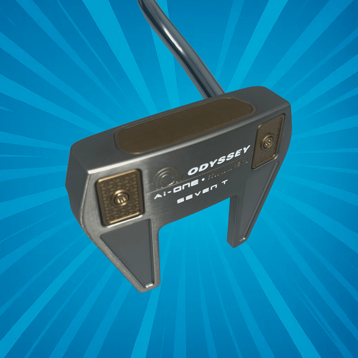 Odyssey Ai - One Milled Silver Seven T DB Putter / 34 Inch - Odyssey