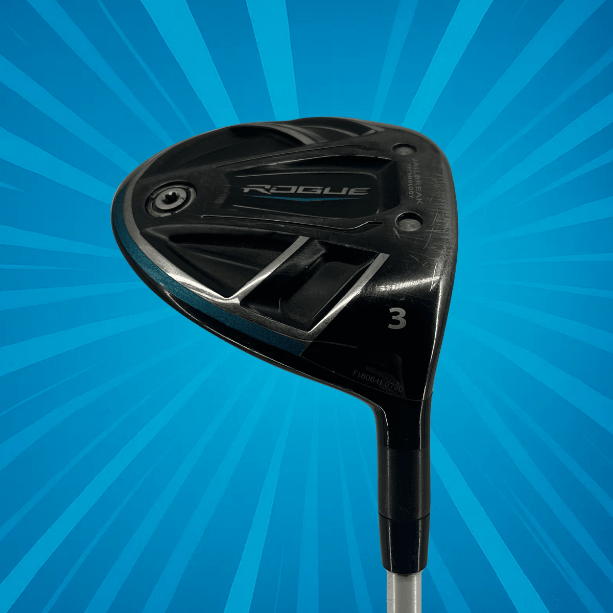 Callaway Rogue 3 Wood / 15 Degree / Matrix Maru 70 TX X - Stiff Flex Shaft - Callaway