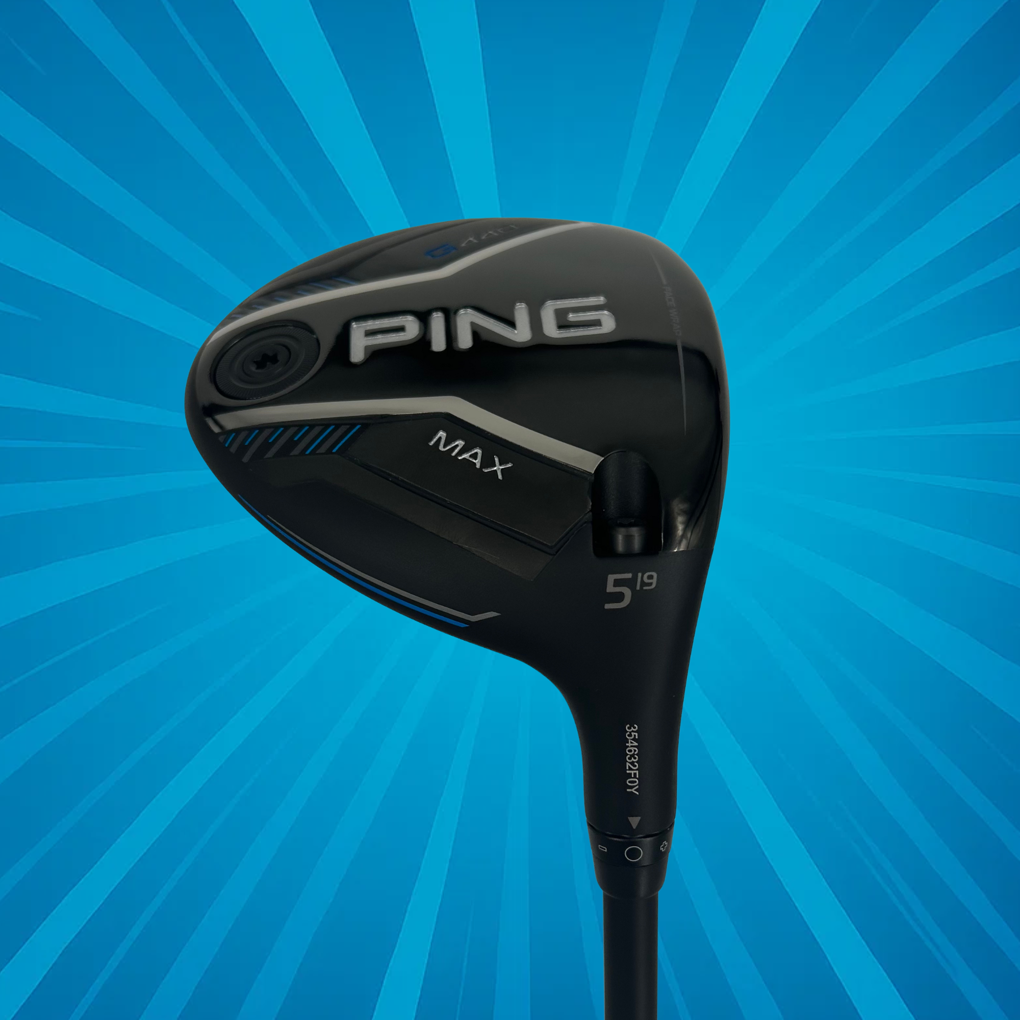 Ping G440 Max 5 Fairway Wood / 19 Degree / ALTA CB 65 R / Regular Flex Shaft