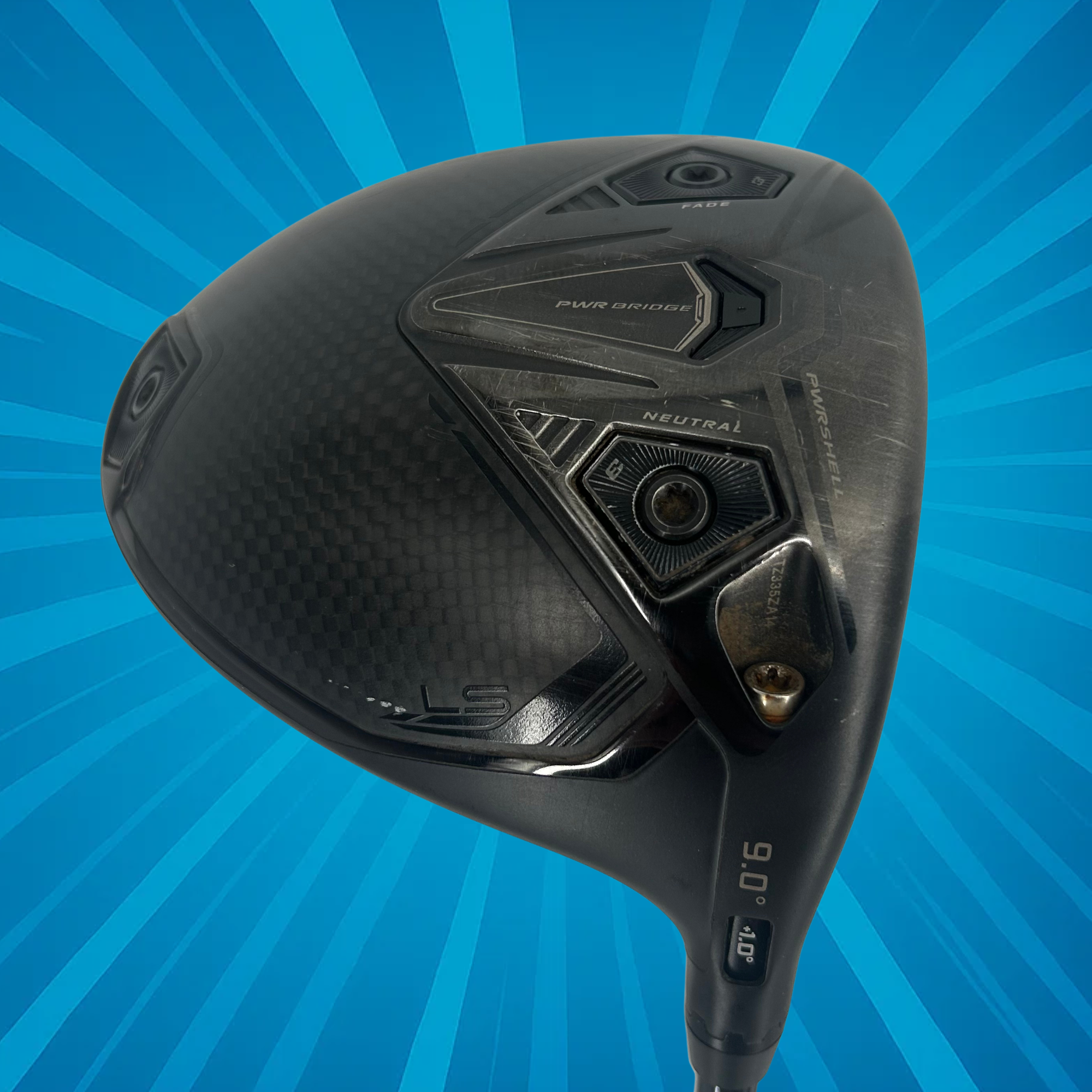 Cobra Darkspeed LS Right Handed Driver / 9 Degree / Stiff Flex LIN-Q M40X Blue 6 Shaft