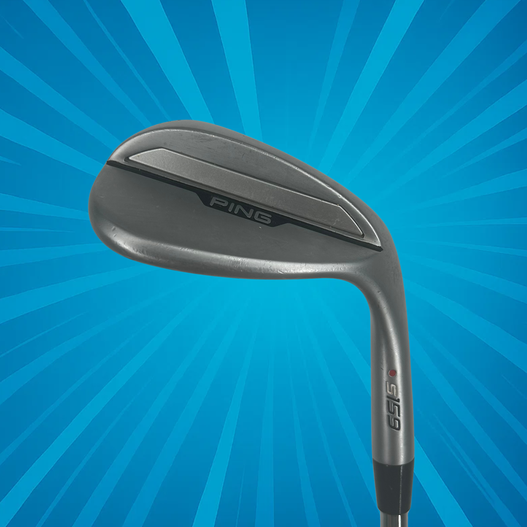 PING S159 Lob Wedge / 58 Degree / Red Dot / Elevate MPH 95 Regular Flex Shaft