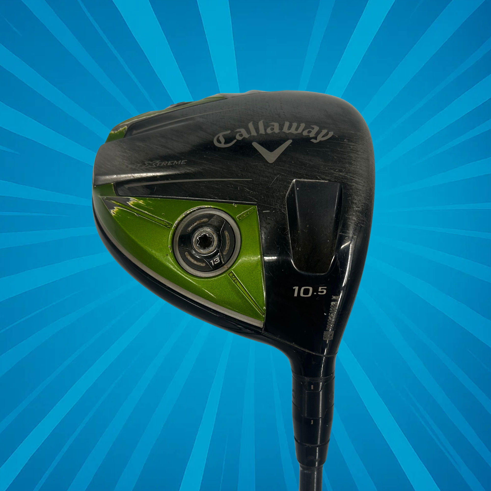 Callaway RAZR FIT XTREME Driver / 10.5 Degree / Trinity 65 / Regular Flex Shaft