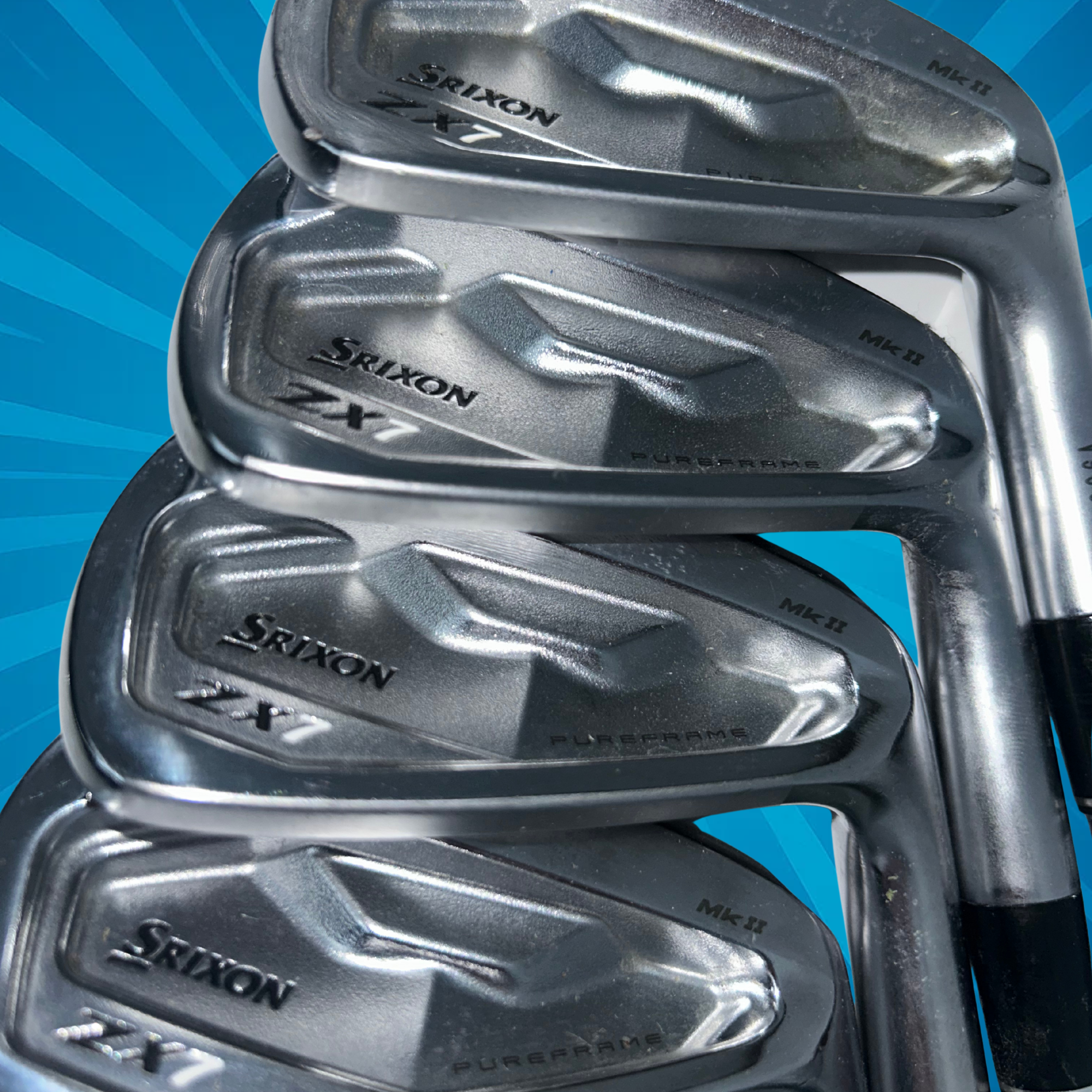 Srixon ZX7 MKII Irons / 5-PW / N.S Pro 3 Modus Tour 105 Stiff Flex