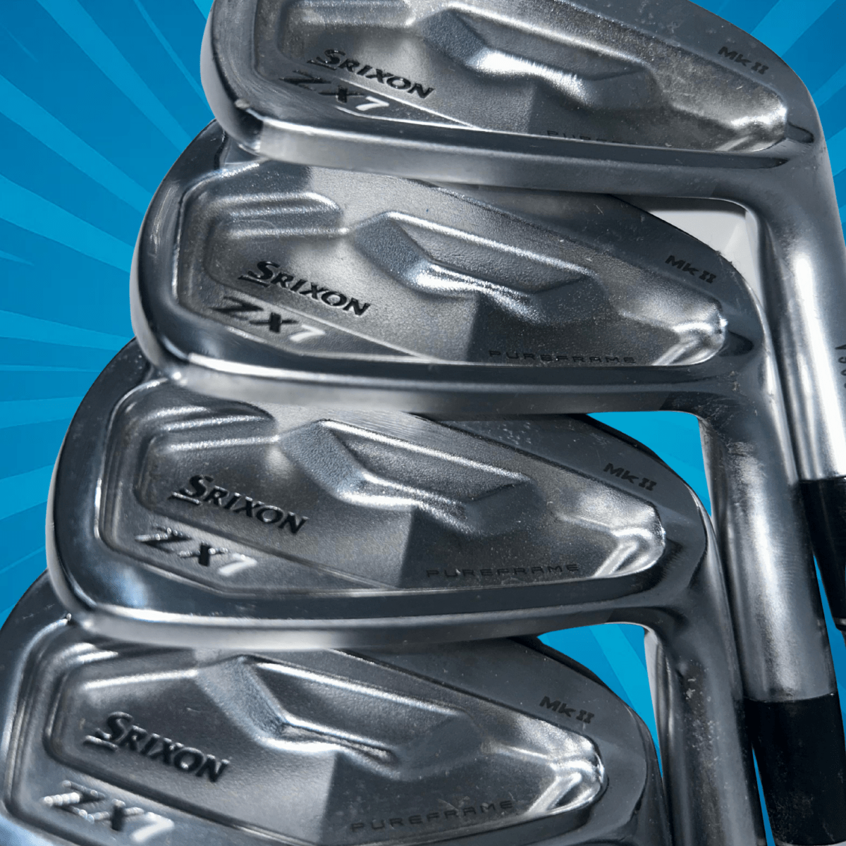 Srixon ZX7 MKII Irons / 5 - PW / N.S Pro 3 Modus Tour 105 Stiff Flex - Srixon