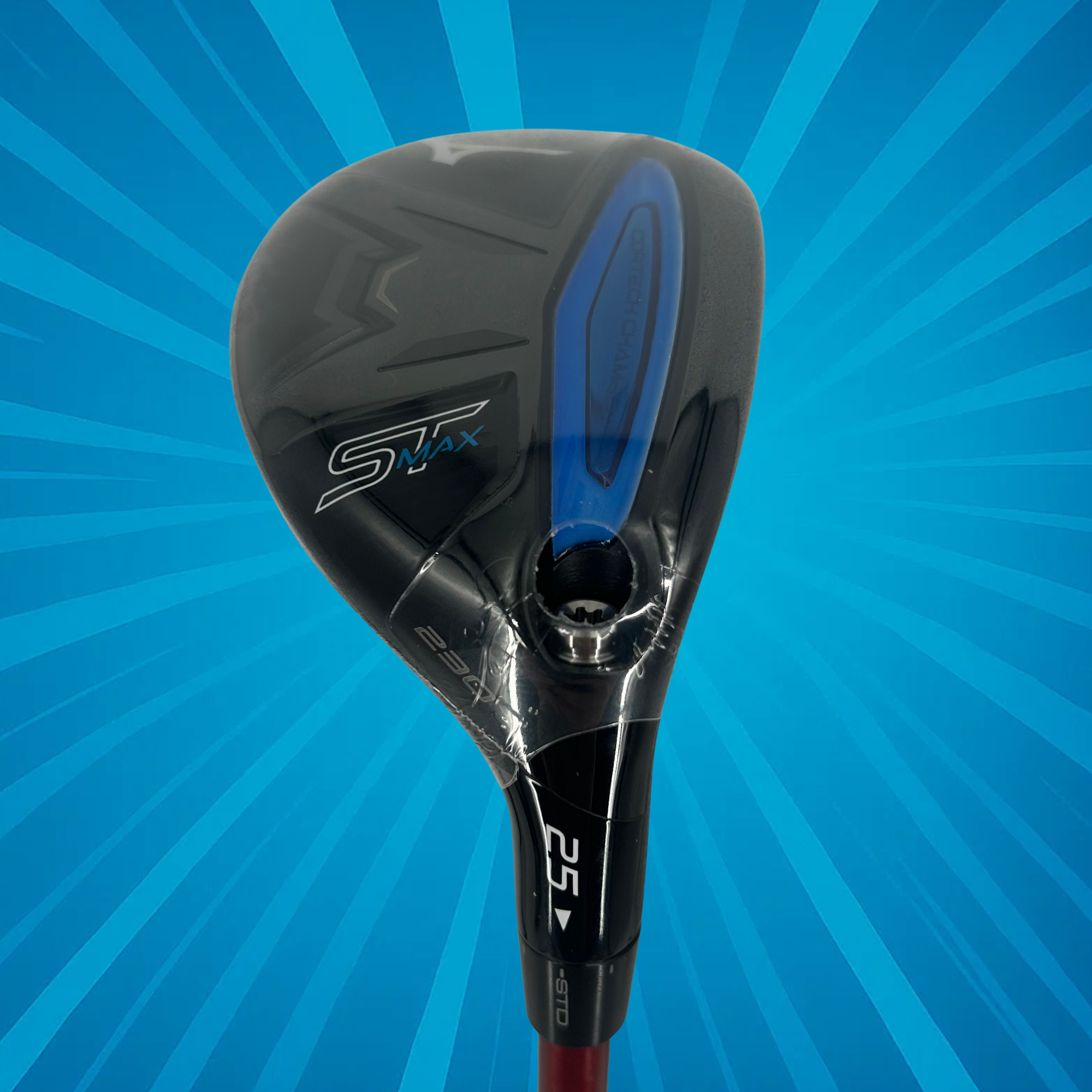 Mizuno ST-Max 230 5 Hybrid / 25 Degree / Denali Red 60g 5.0 Shaft / Senior Flex