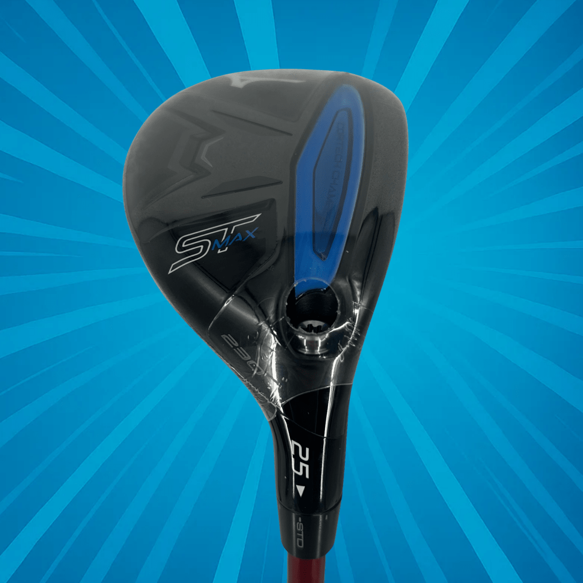 Mizuno ST - Max 230 5 Hybrid / 25 Degree / Denali Red 60g 5.0 Shaft / Senior Flex - Mizuno