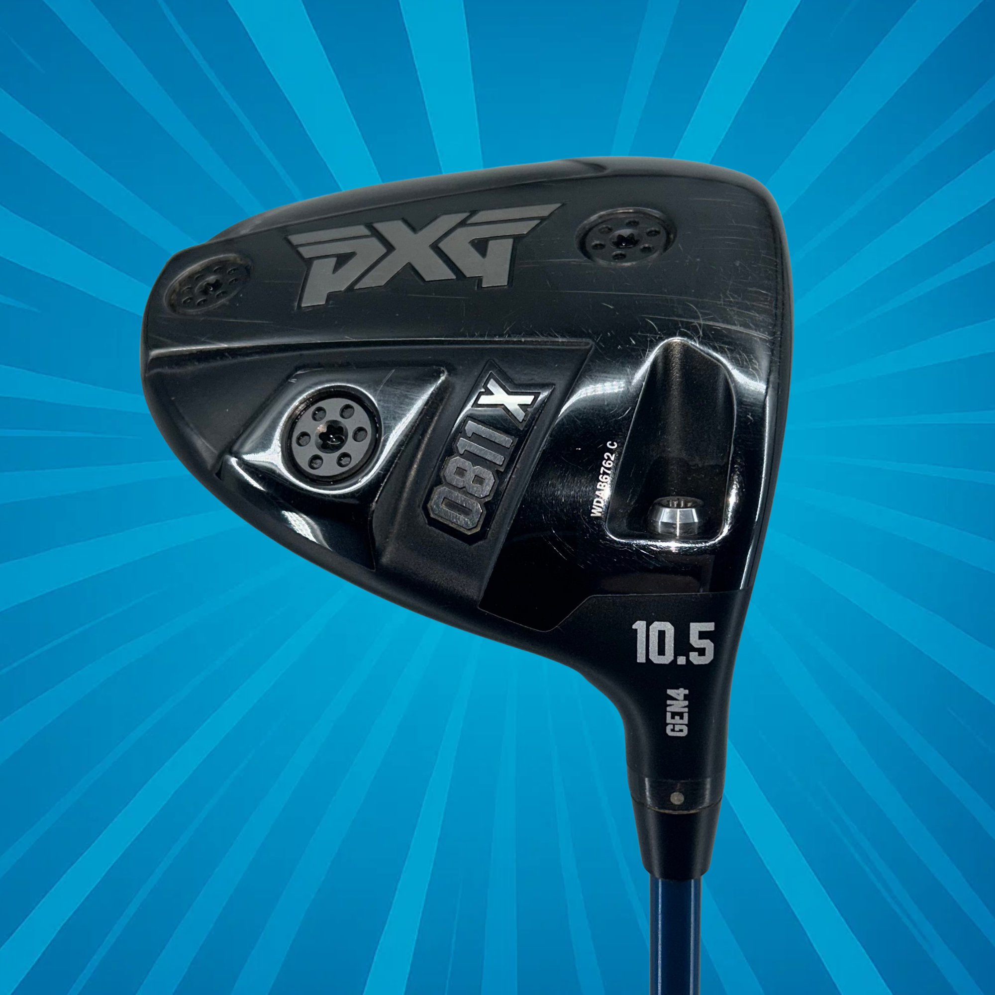 PXG GEN4 0811 X Driver / 10.5 Degree / Aldila Rogue Elite 8.5.9 Stiff Flex Shaft