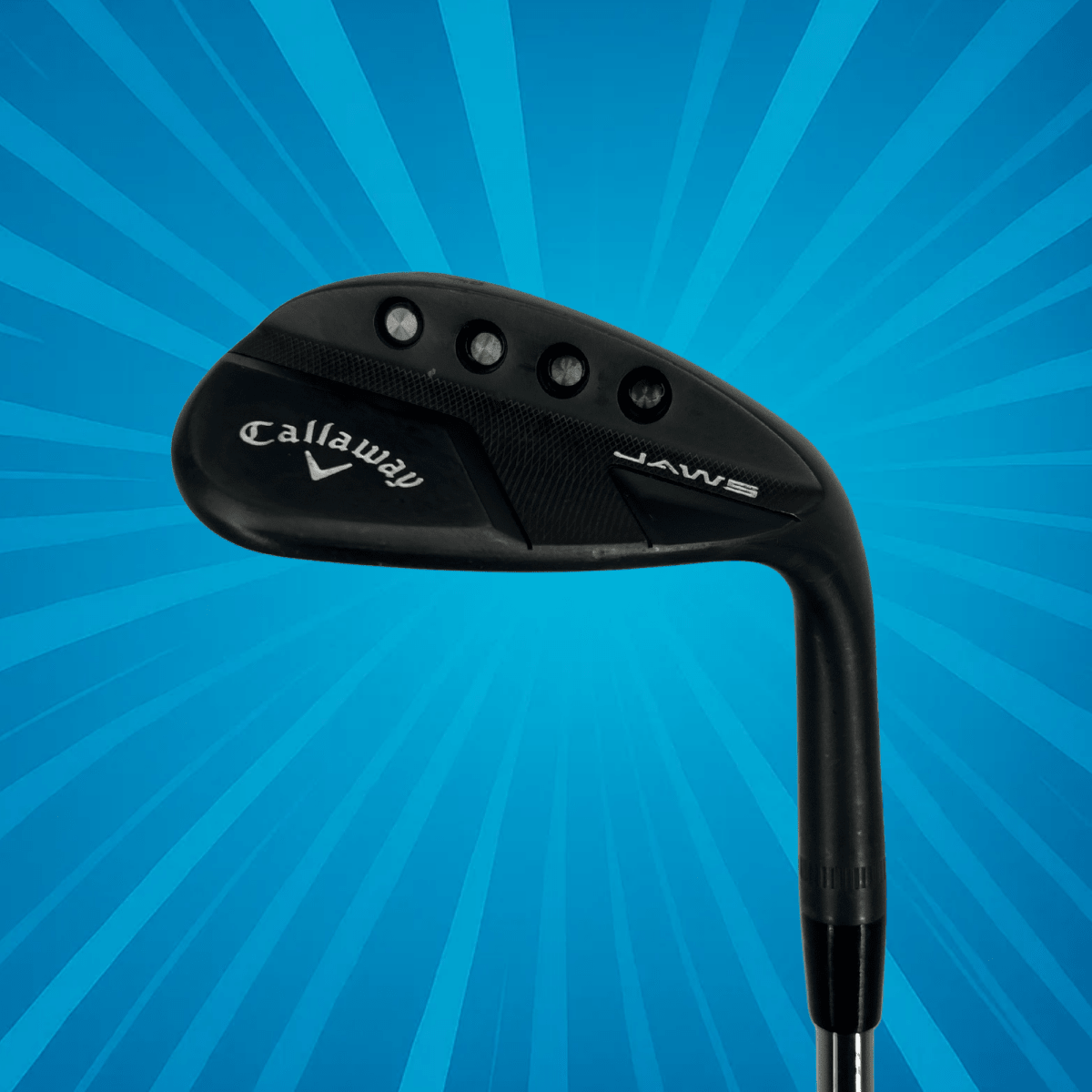 Callaway Jaws Full Toe Black Wedge / 60 Degree / Dynamic Gold Spinner 115 - Callaway