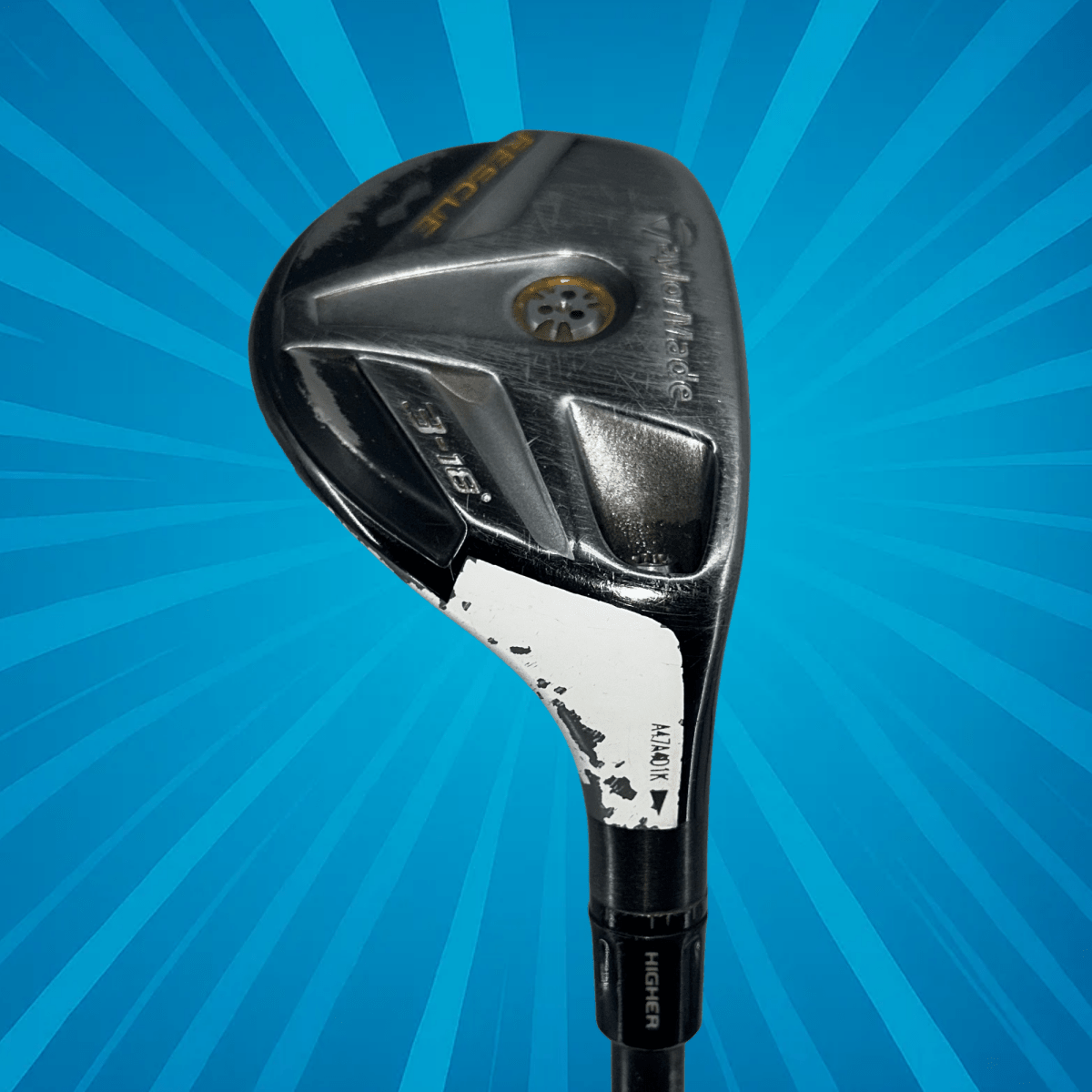 Taylormade Rescue 11 3 Hybrid / 18 Degree / Aldila RIP 65 Stiff Flex - TaylorMade