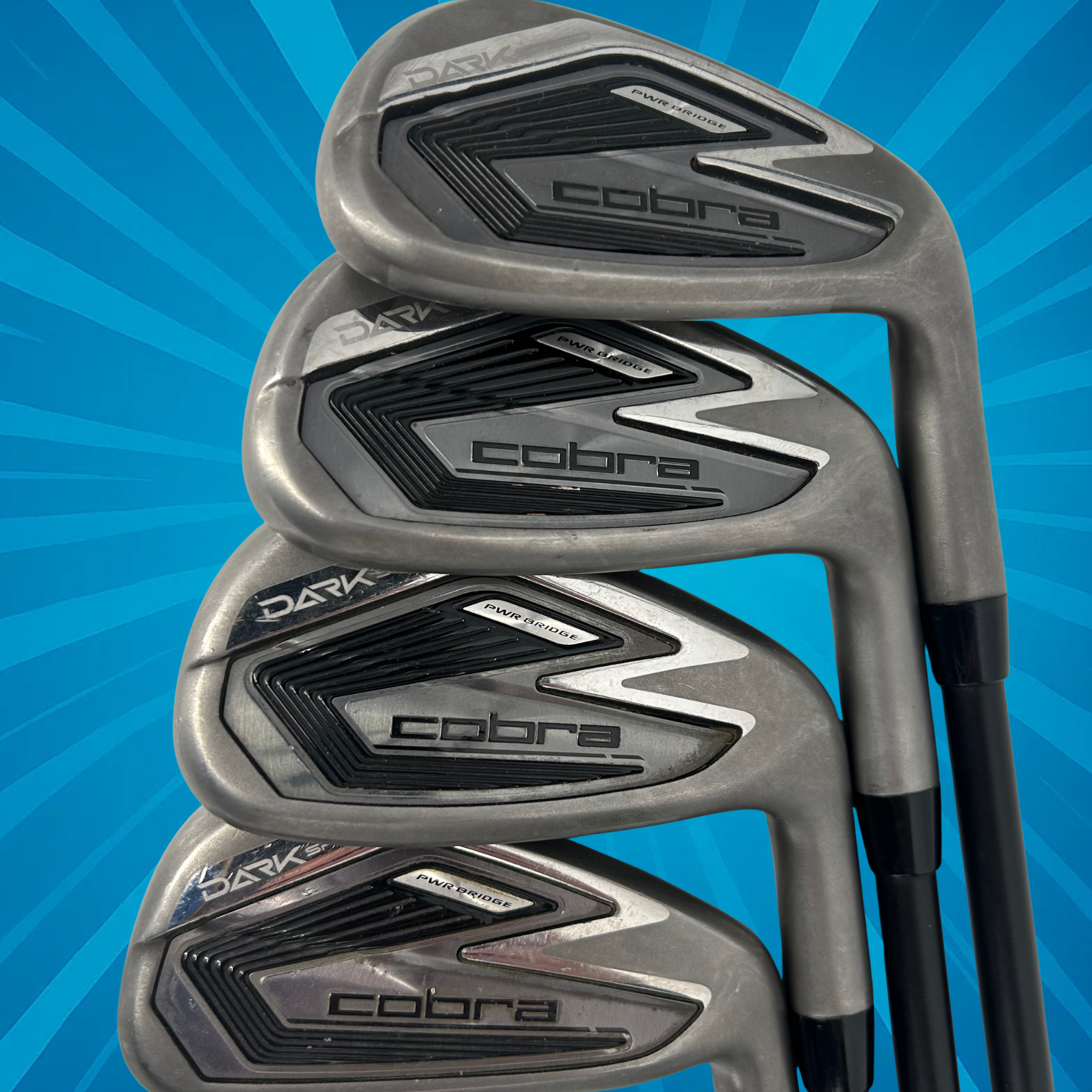 Cobra Darkspeed Irons / 5-PW / KBS PGI 75R Shafts / Regular Flex