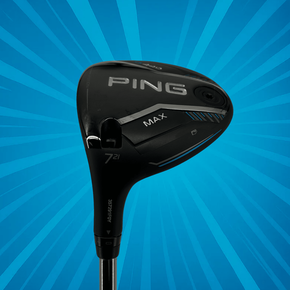 Ping G440 Max Left Handed 7 Wood / 21 Degree / Ping Tour 2.0 Chrome / Stiff Flex - Ping