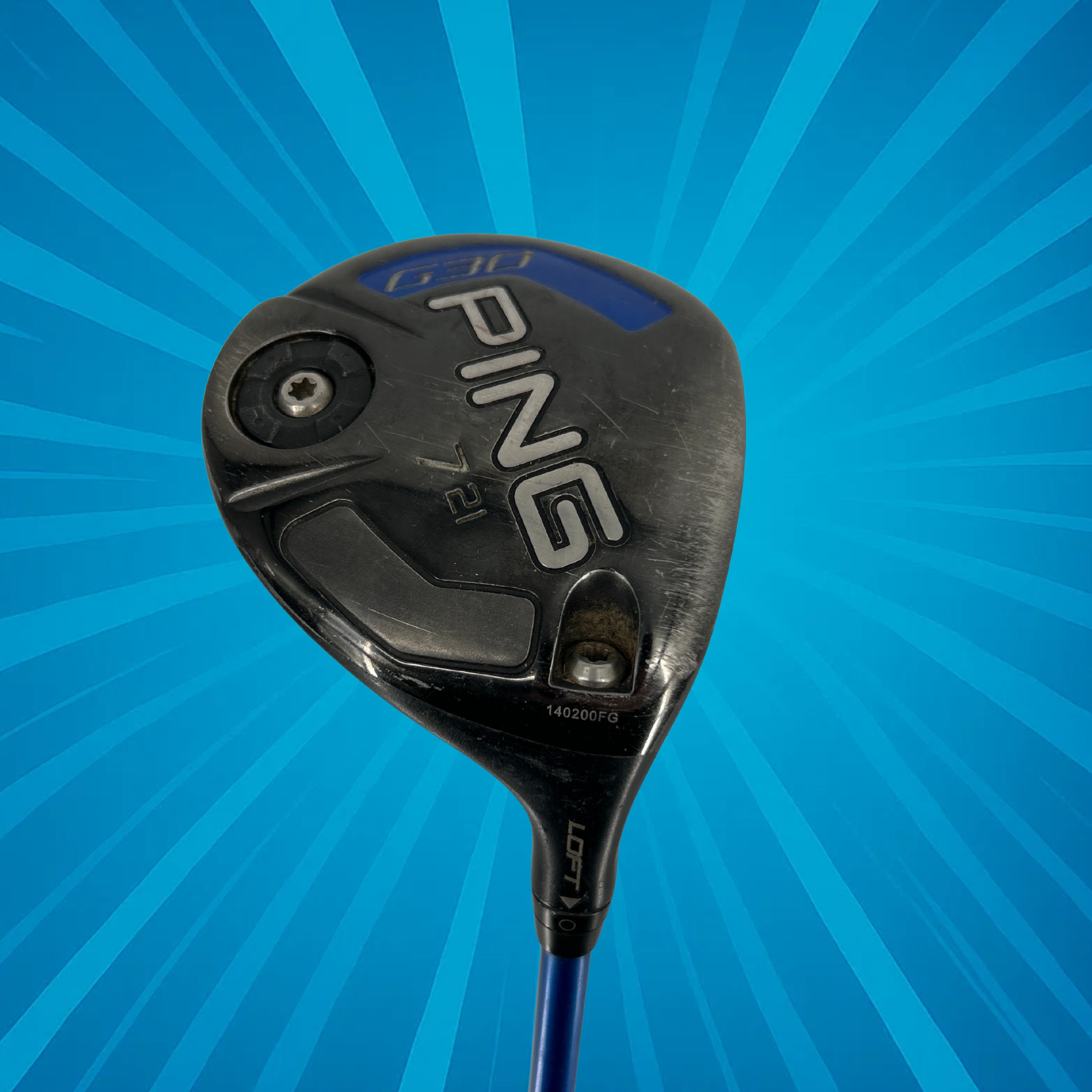 Ping G30 7 Fairway Wood / 14.5 Degree / TFC 419 R / Regular Flex Shaft