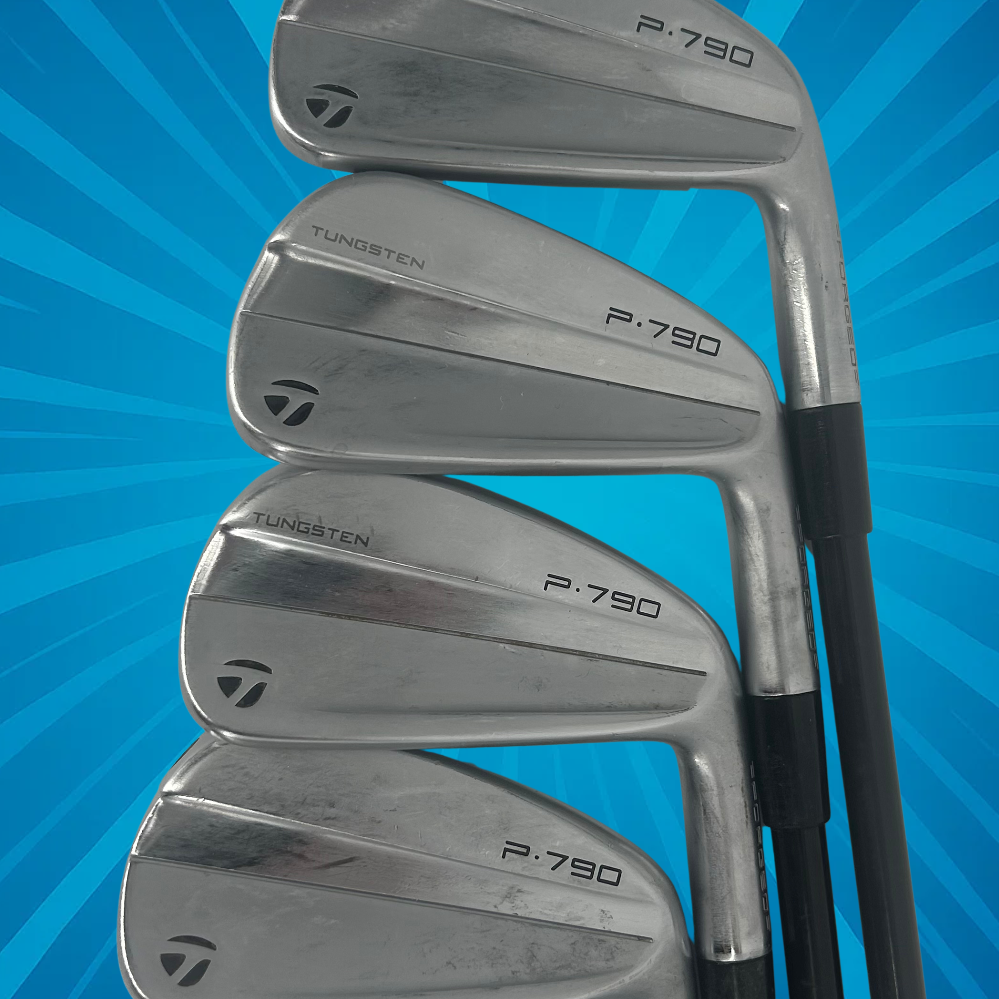 TaylorMade P790 2023 / 4-PW / Ventus TR Blue 6-R Shafts / Regular Flex