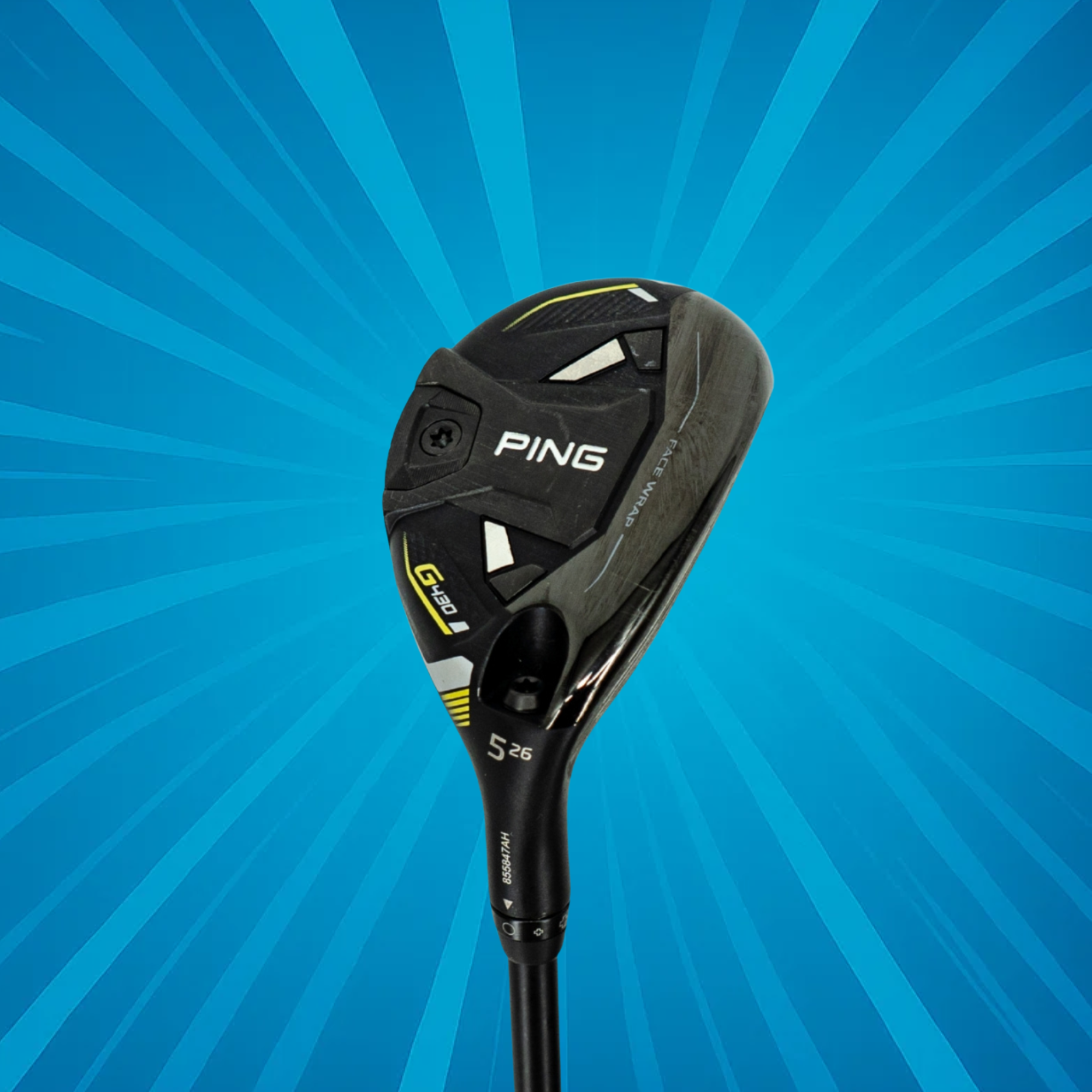 Ping G430 5 Hybrid / 26 Degree / Ping Alta CB 70R Shaft / Regular Flex