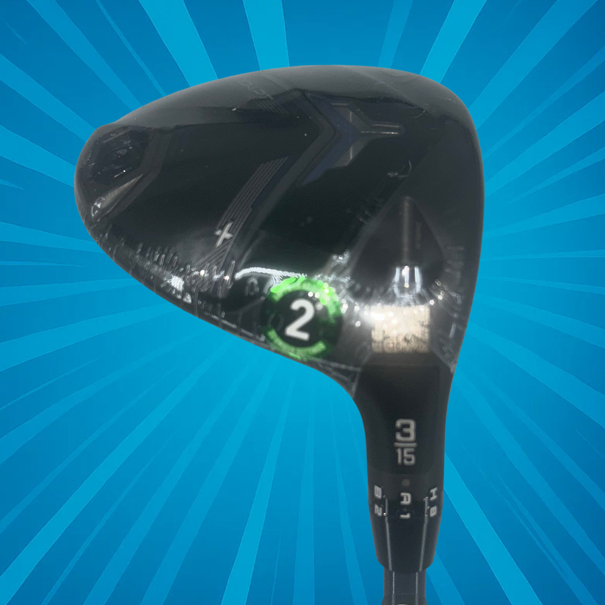 Cobra DS-Adapt X 3 Wood / 15 Degree / Denali Blue 60g 6.0 / Stiff Flex