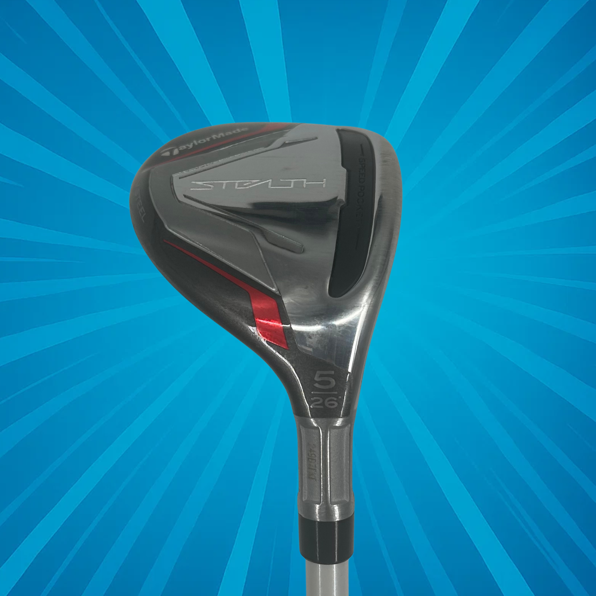 TaylorMade Stealth Ladies 5 Hybrid / 26 Degree / Ascent 45 Ladies Flex Shaft