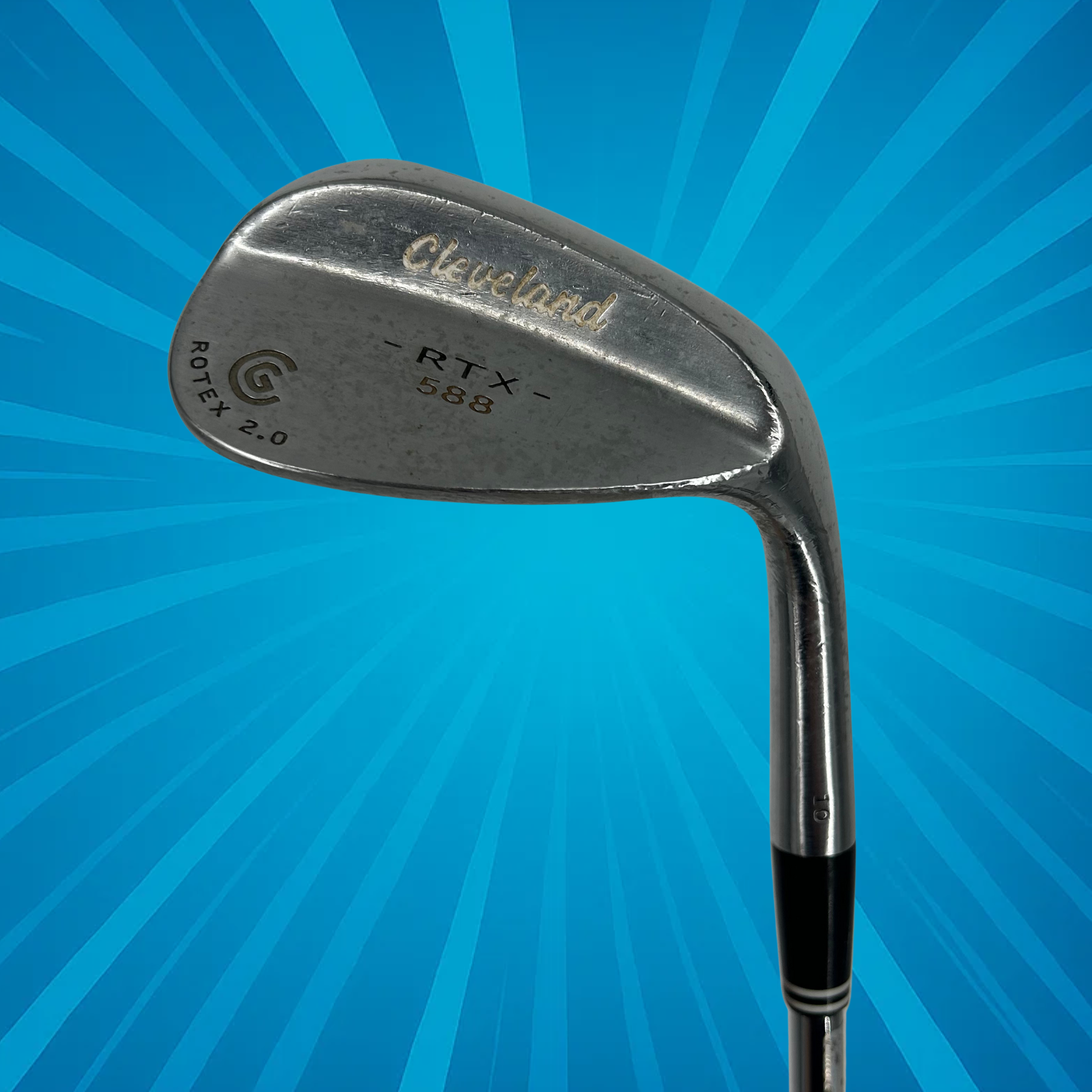 Cleveland RTX 558 2.0 Gap Wedge / 50 Degree / Dynamic Gold Wedge Shaft