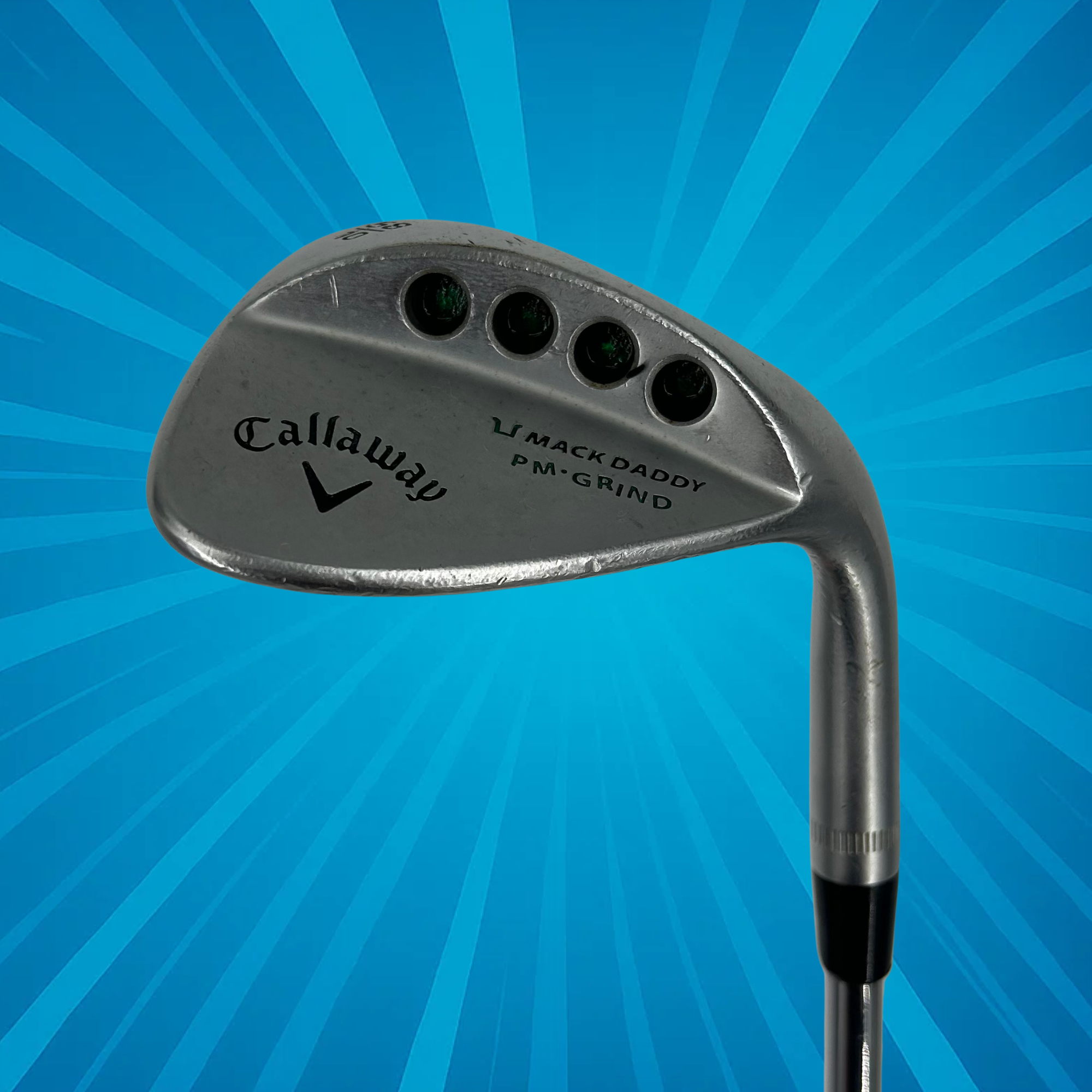 Callaway Mack Daddy PM Grind Lob Wedge / 58 Degree / KBS Tour-V Wedge Flex