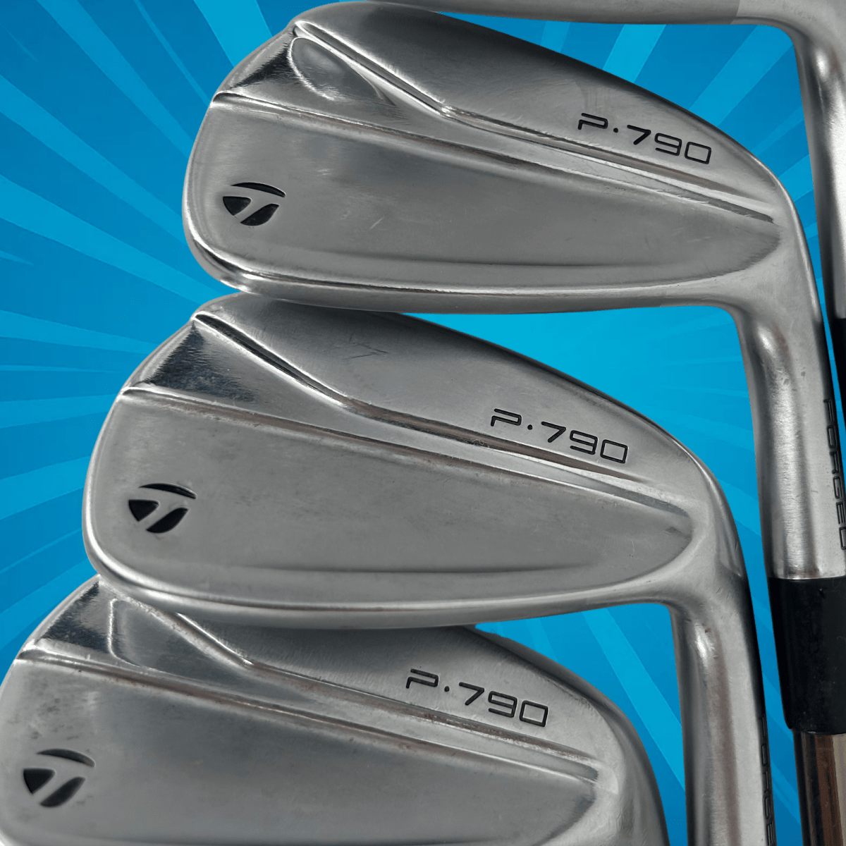 TaylorMade P790 2021 / 5 - AW / Recoil ESX 460 F3 Graphite Shafts / Regular Flex - TaylorMade