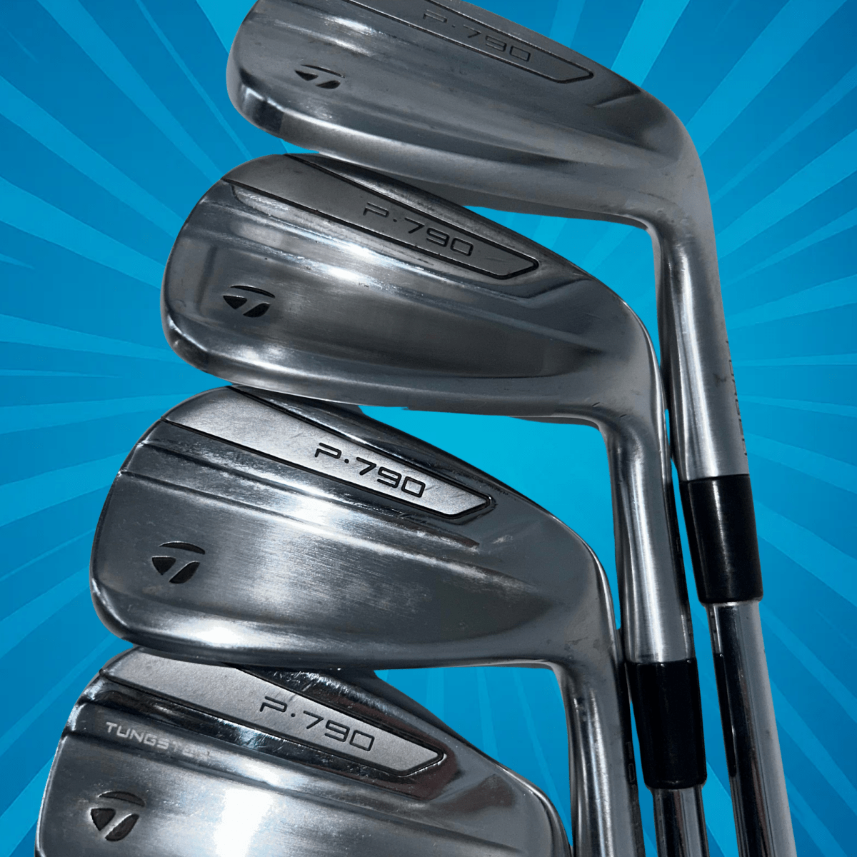 TaylorMade P790 2019 / 3 - PW / Dynamic Gold 105 S300 Stiff Flex - TaylorMade