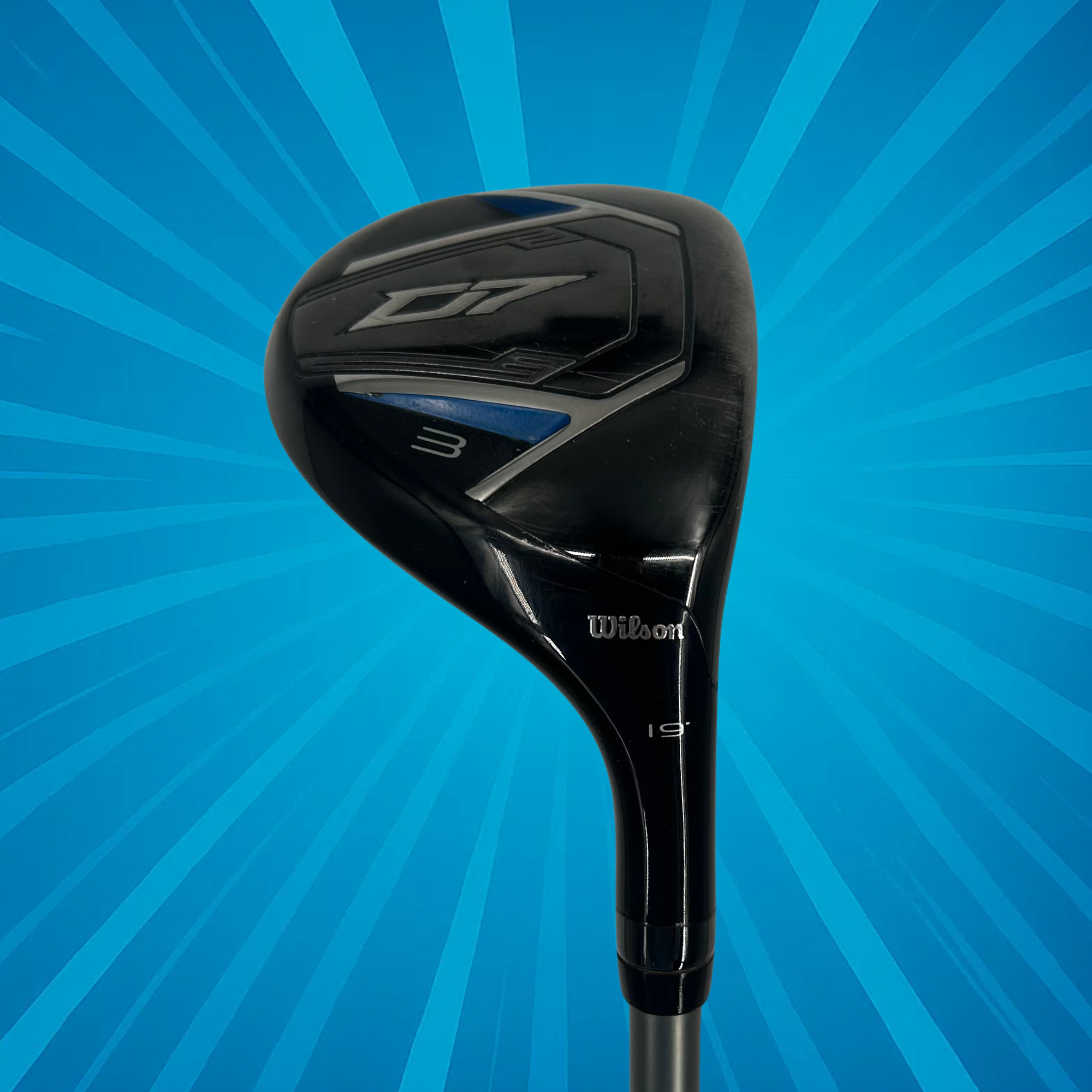 Wilson Staff D7 3 Hybrid / 19 Degree / Recoil 460 Regular Flex Shaft