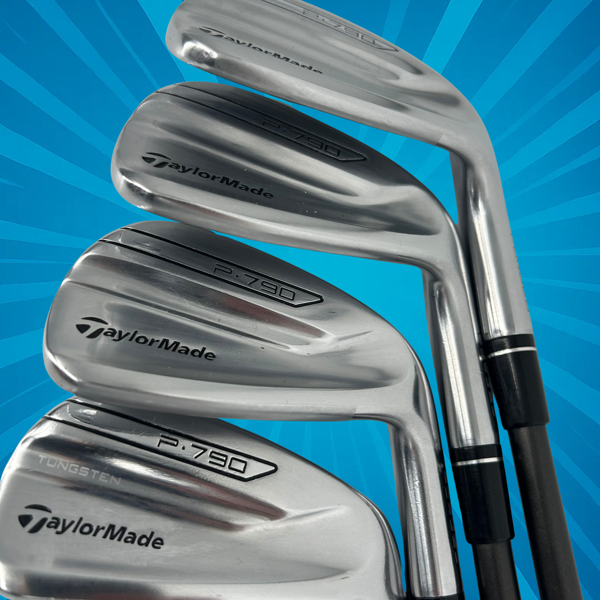 TaylorMade P790 2017 / 5-PW / Recoil ES 760 F3 Graphite Shafts / Regular Flex