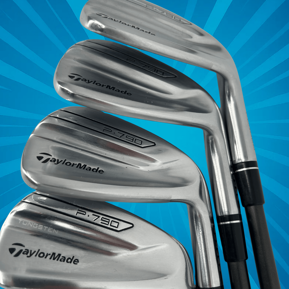 TaylorMade P790 2017 / 5 - PW / Recoil ES 760 F3 Graphite Shafts / Regular Flex - TaylorMade