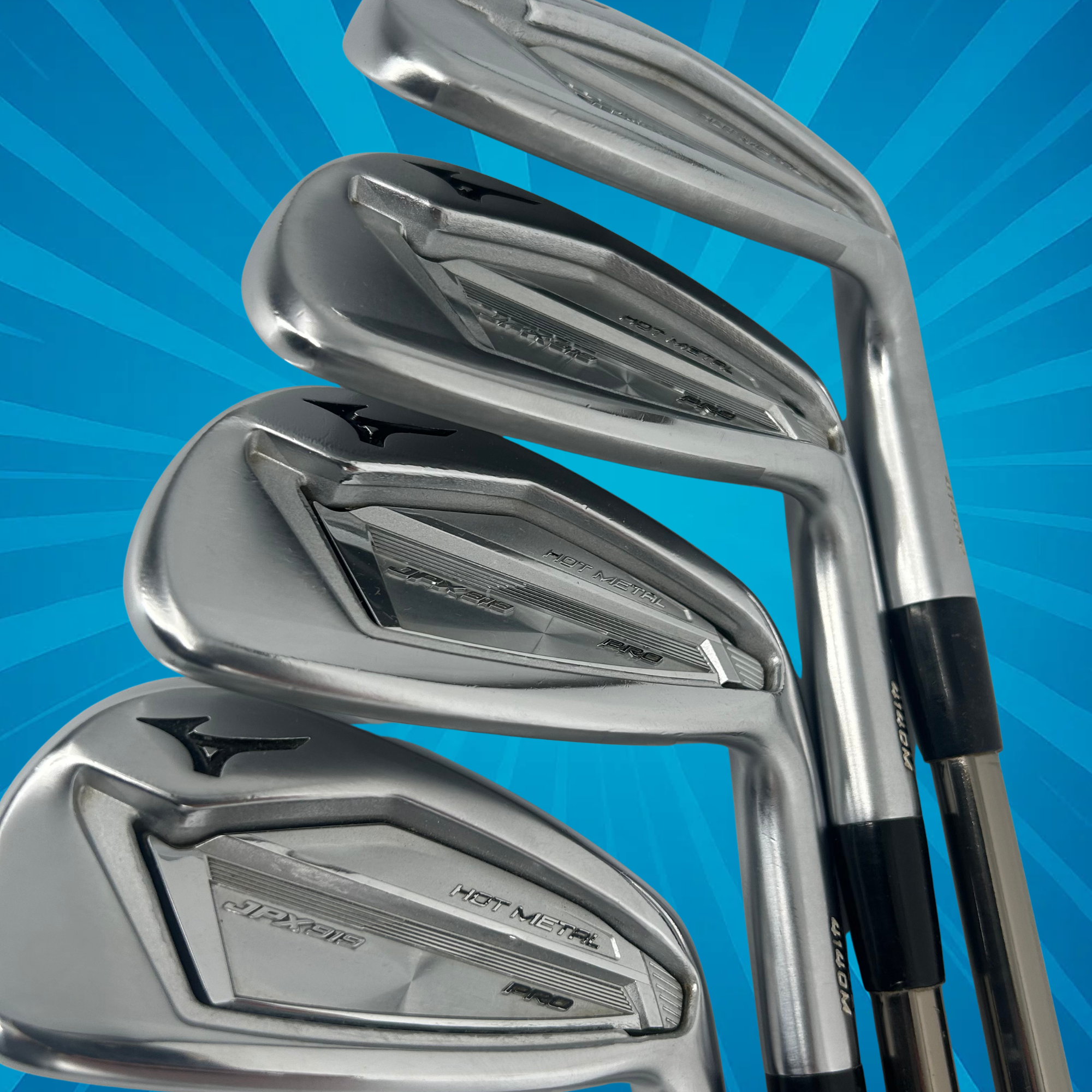 Mizuno JPX 919 Hot Metal Pro / 5-PW / Recoil 95 F3 Graphite Shafts / Regular Flex