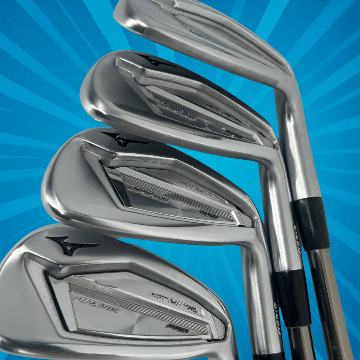 Mizuno JPX 919 Hot Metal Pro / 5 - PW / Recoil 95 F3 Graphite Shafts / Regular Flex - Mizuno