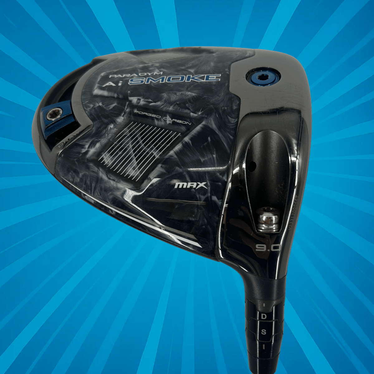 Callaway Paradym Ai Smoke Max Driver / 9.0 Degree / Denali 6.0 60G / S