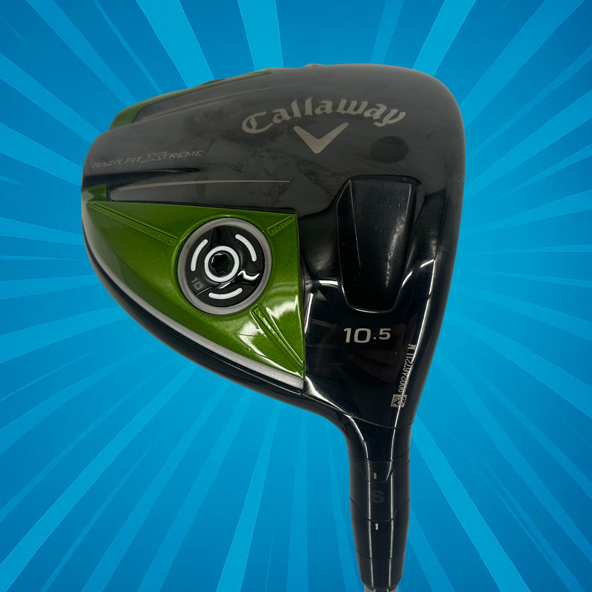 Callaway RAZR Fit Xtreme Driver / 10.5 Degree / Aldila Trinity 65 R Shaft / Regular