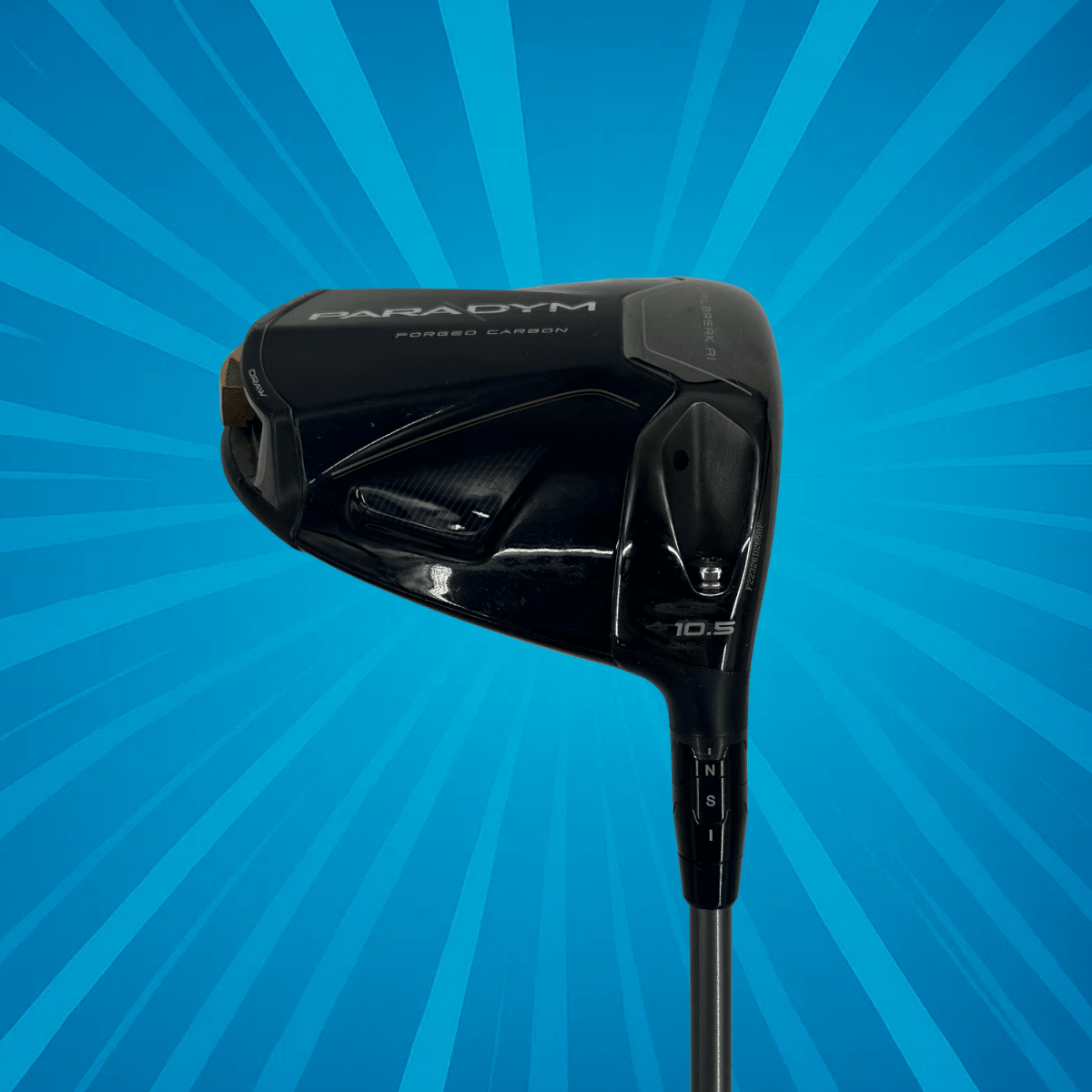 Callaway Paradym Driver / 10.5 Degree / Hzrdus Silver 6.0 Stiff Flex - Callaway