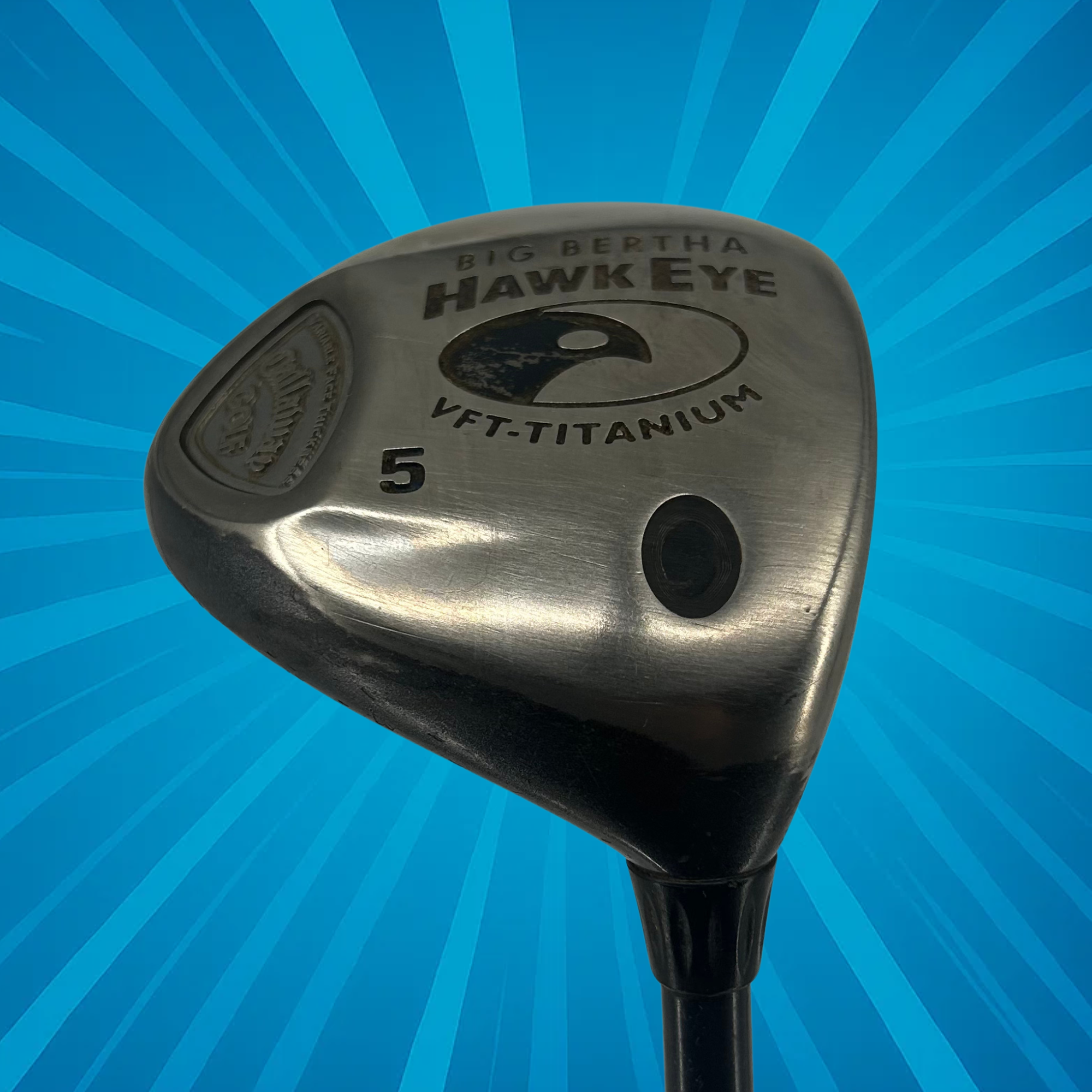 Callaway Big Bertha Hawk Eye 5 Wood / 18 Degree / Callaway Big Bertha Regular Flex Shaft